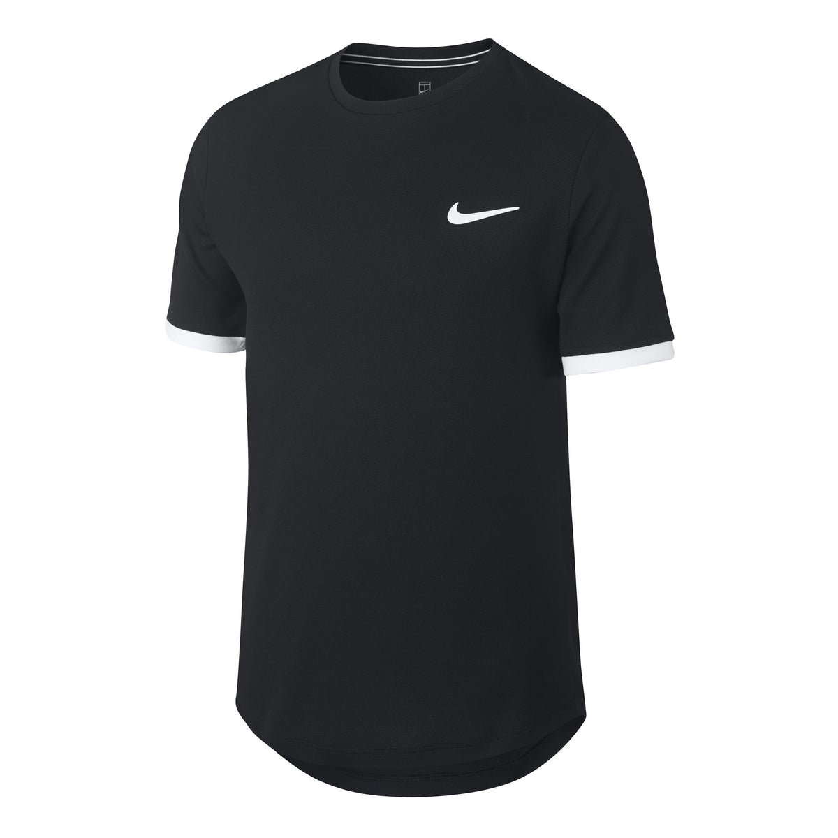 Nike Court Dry Maglietta Ragazzi - nero, bianco