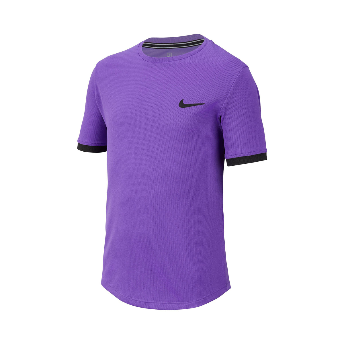 Nike Court Dri-Fit Maglietta Ragazzi-Viola, Nero