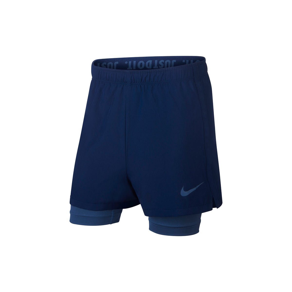 Nike Dri-Fit 2in1 Training Pantaloncini Ragazze - blu, blu scuro