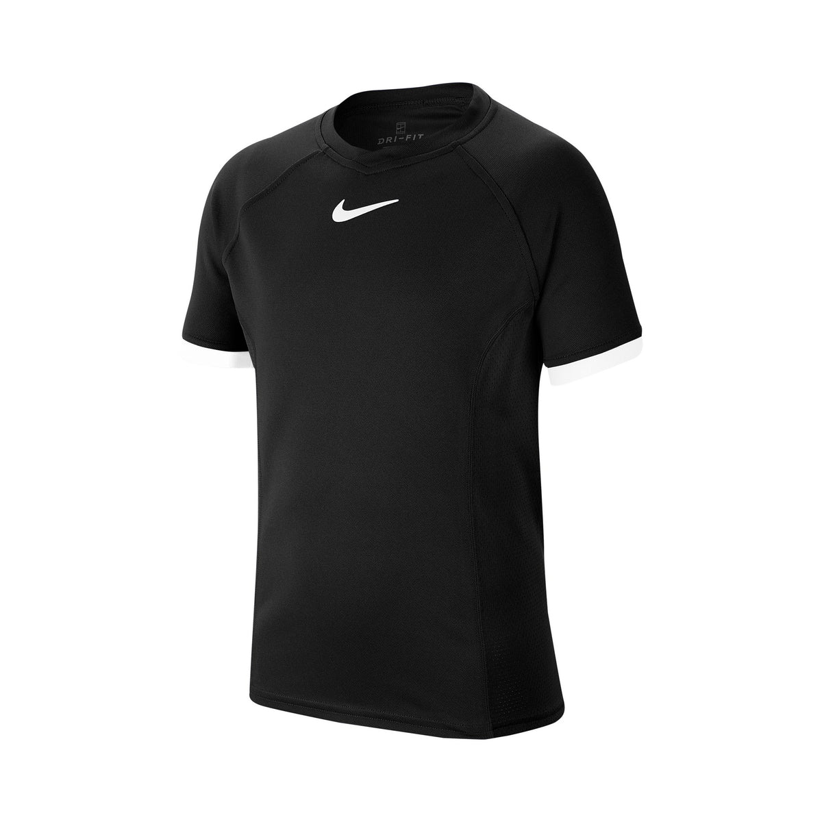 Nike Court Dri-Fit Maglietta Ragazzi - nero, bianco