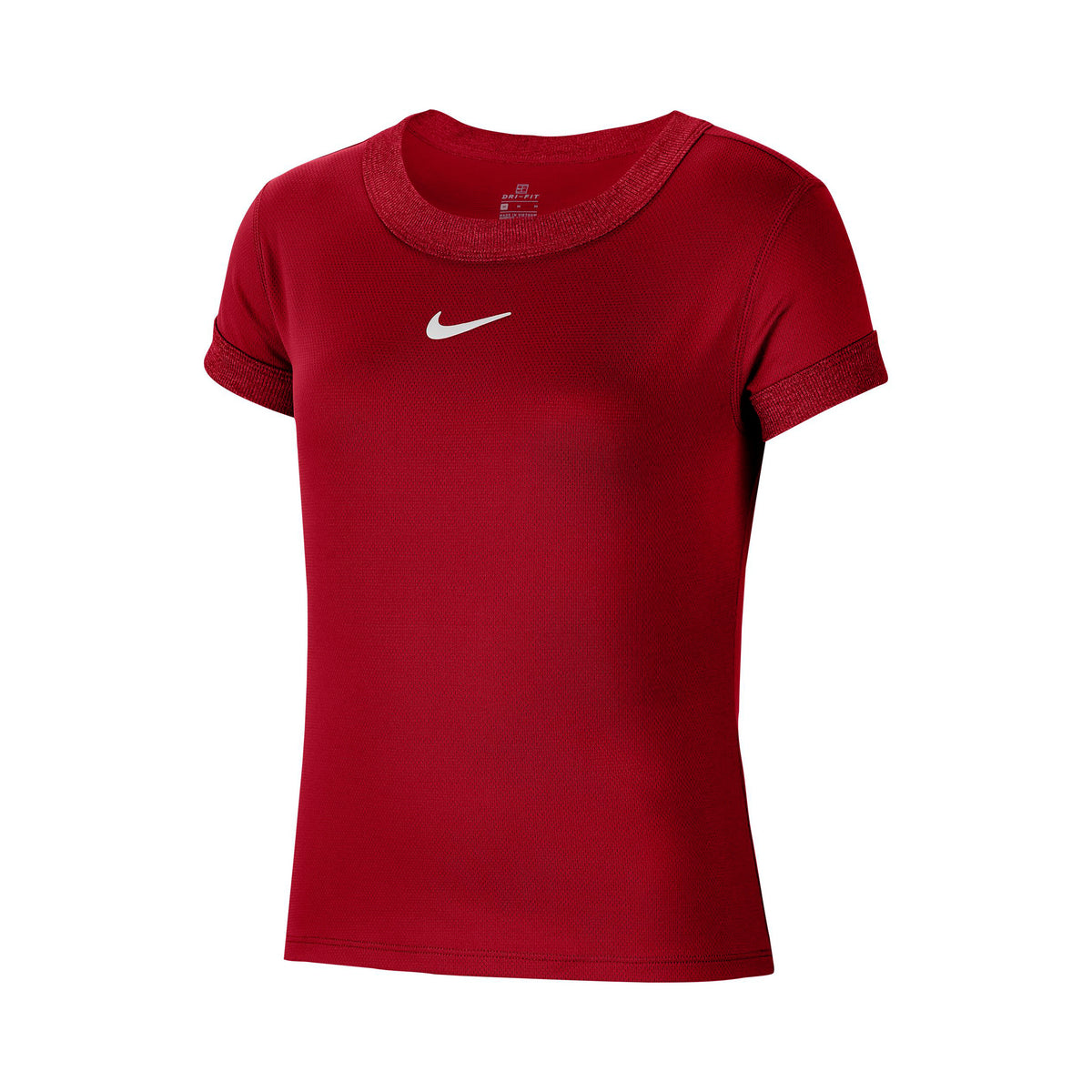 Nike Court Dry  Maglietta Ragazze - rosso scuro,
