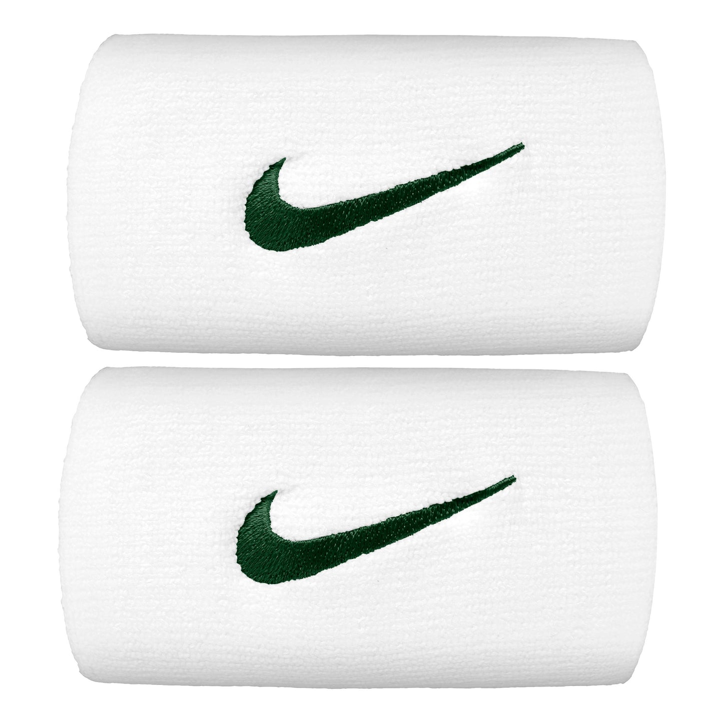 Nike Premier DW Polsino anti sudore Confezione da 2 lungo - bianco, verde scuro
