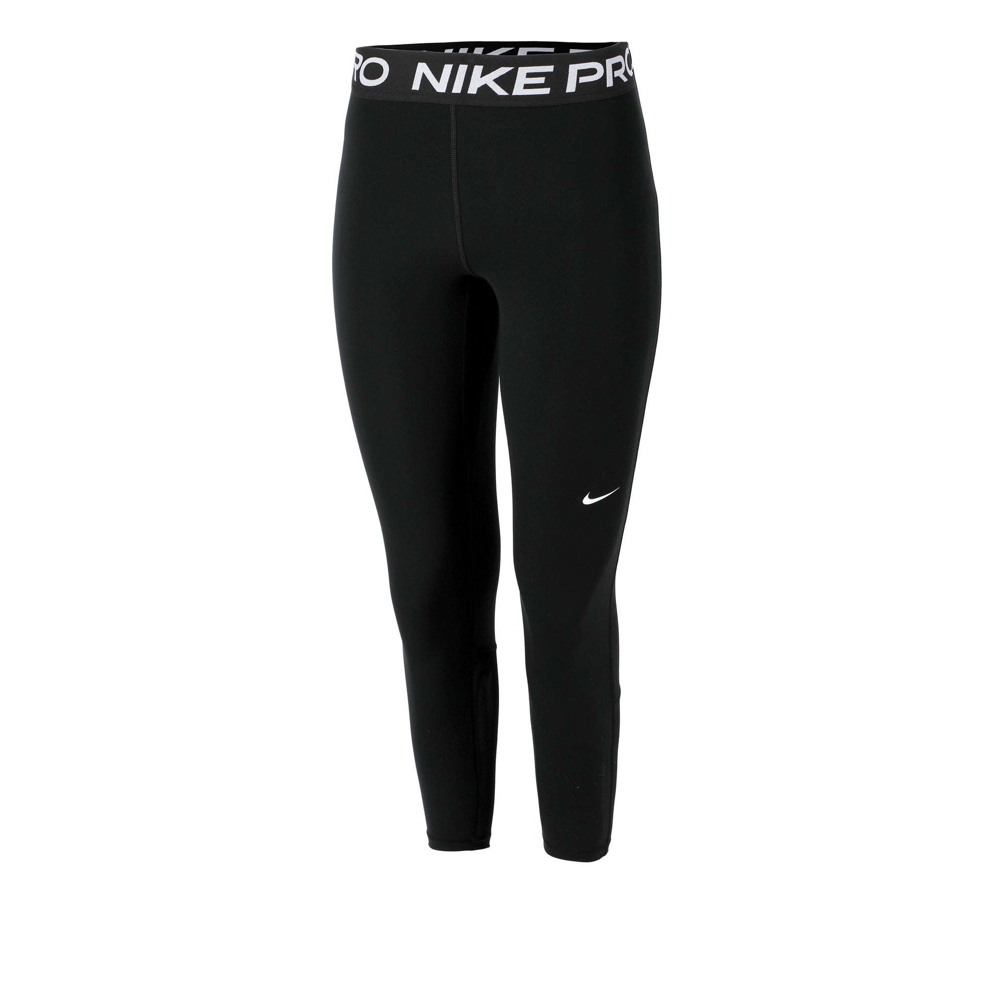 Nike Pro 365 3/4 Calzamaglia Donna-Nero,Bianco