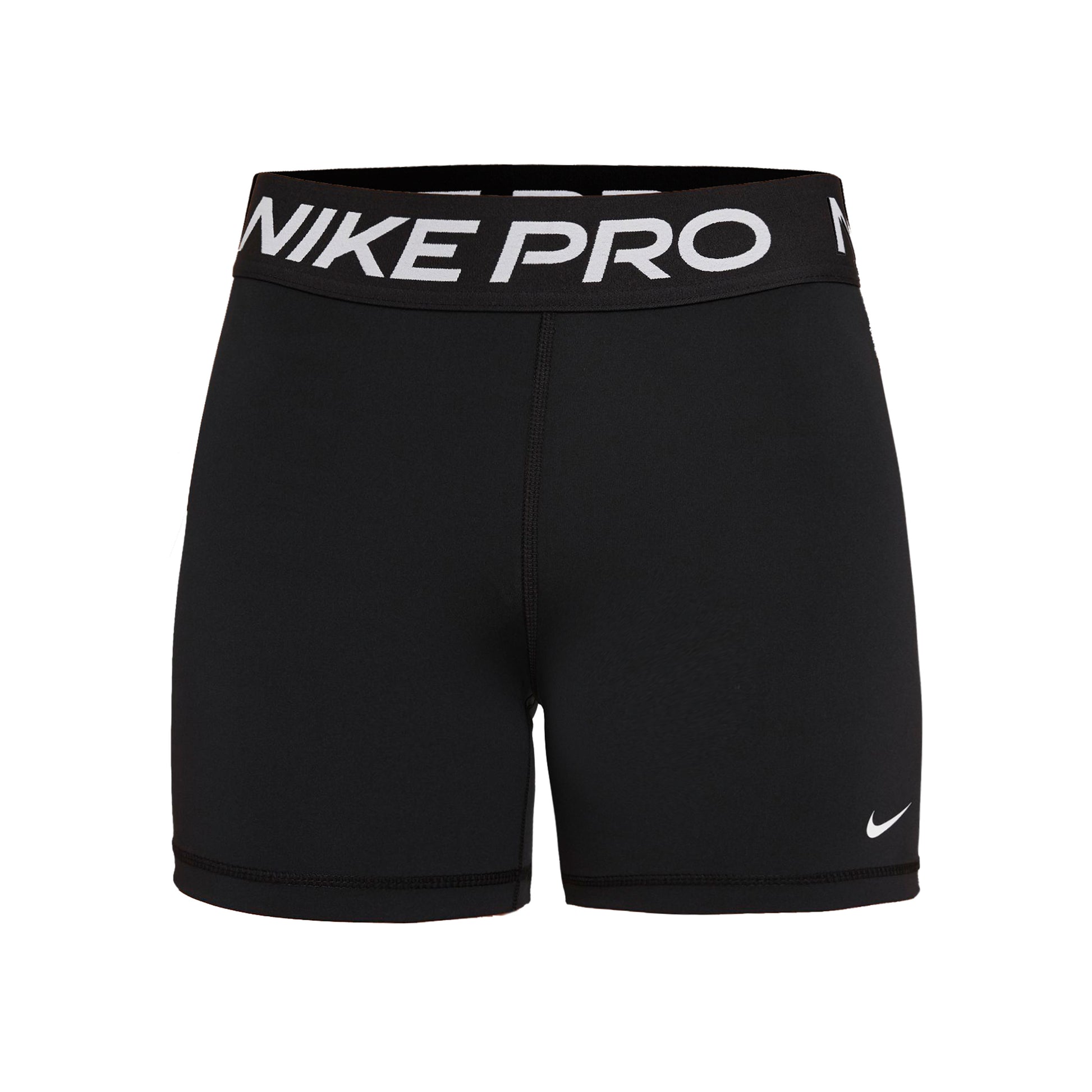 Nike Pro 365 Pantaloncini Donna-Nero,Bianco