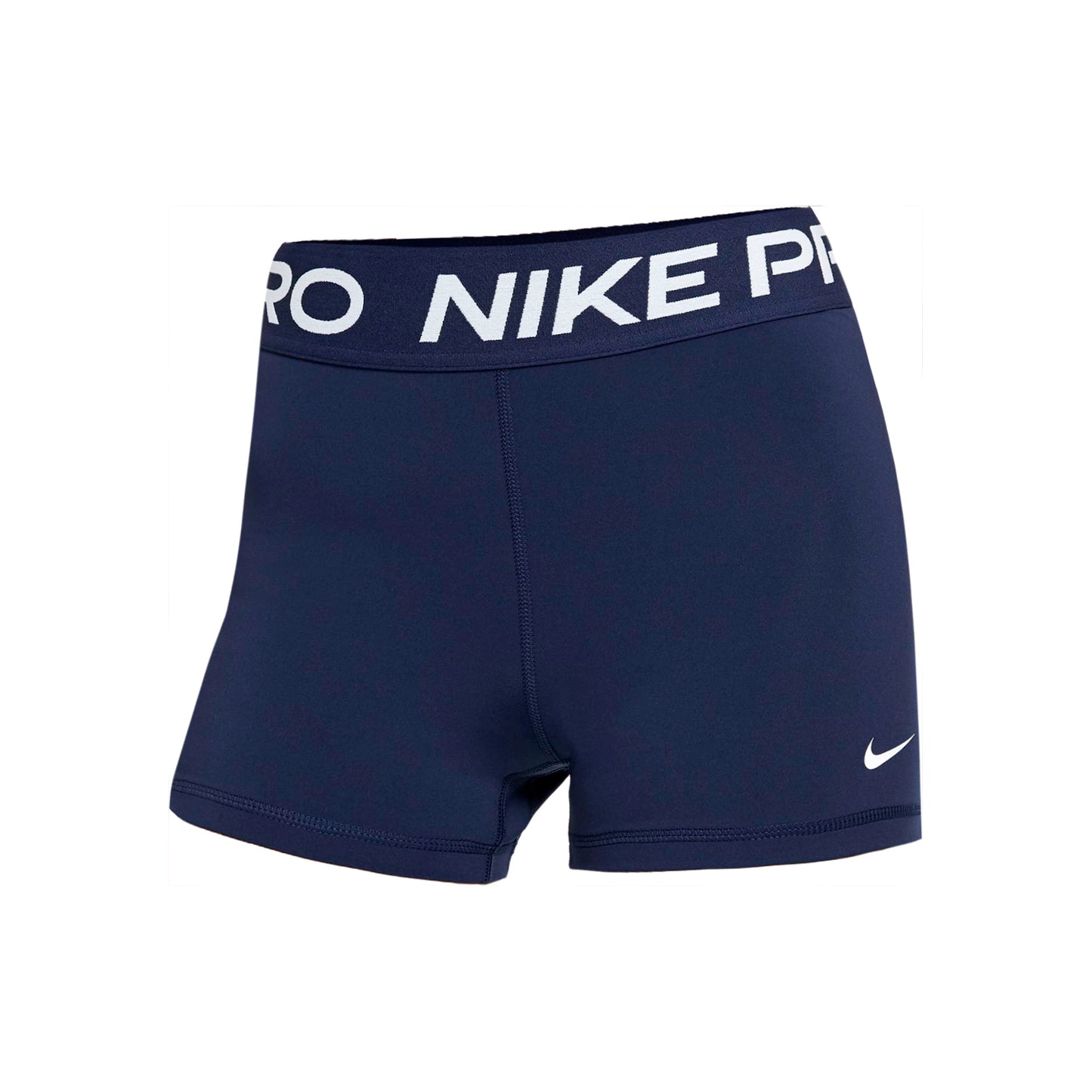 Nike Pro 3in Pantaloncino Attillato Donna-Blu Scuro,Blu Scuro