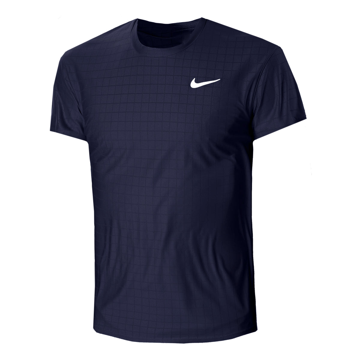 Nike Court Dri-Fit Advantage Maglietta Uomini - blu scuro,