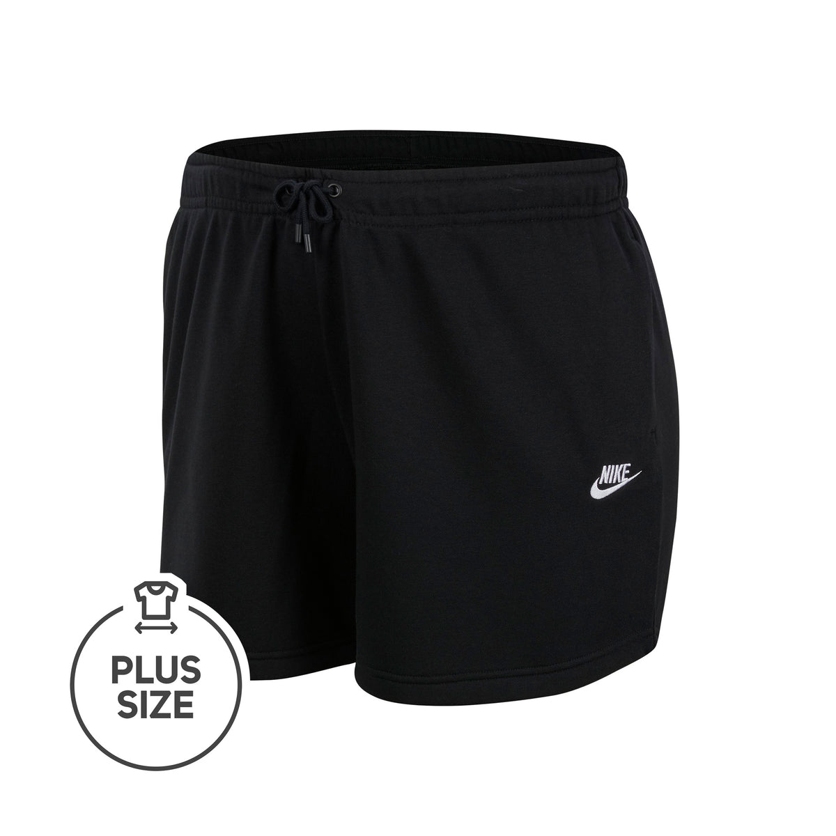 Nike Plus Size Pantaloncini Donna - nero,