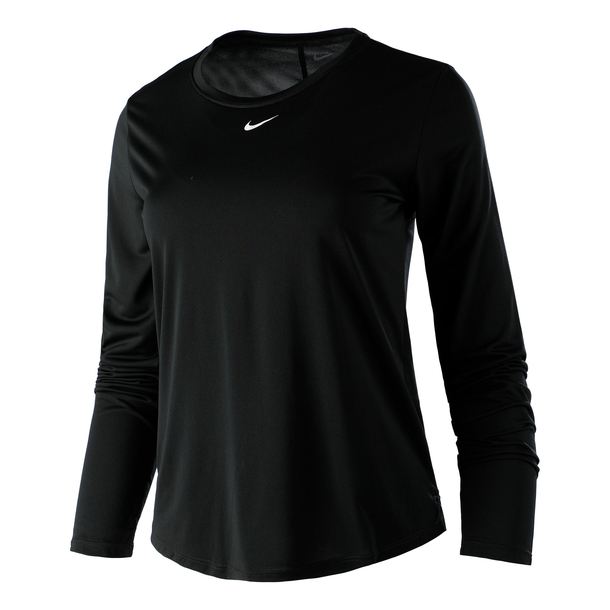 Nike Dri-Fit One Standard Manica lunga Donna - nero, bianco