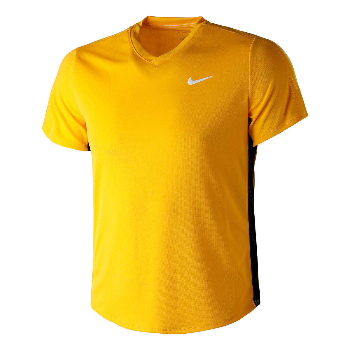 Nike Dri-Fit Victory Court Maglietta Uomini - giallo oro, blu scuro