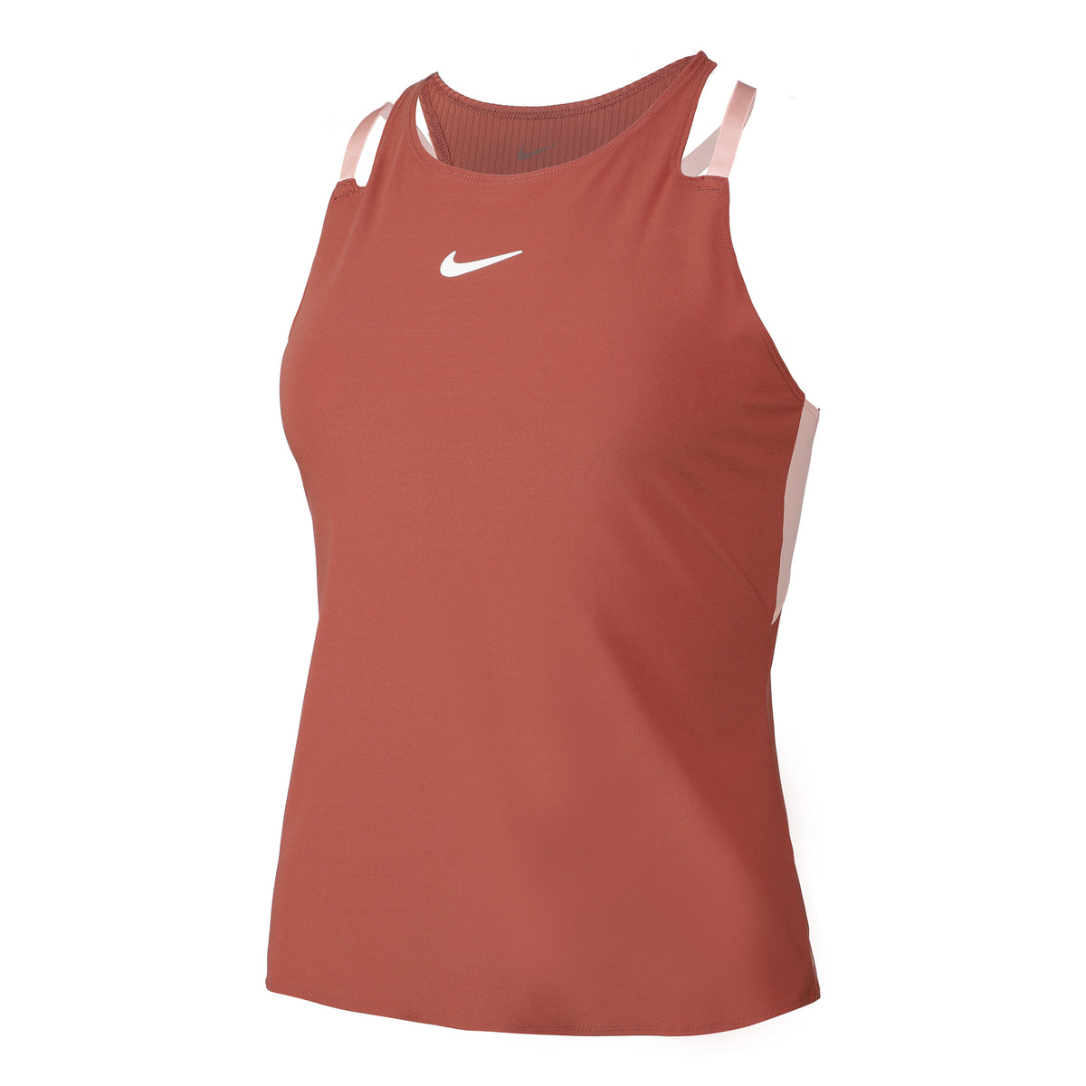 Nike Court Dri-Fit Canottiera Donna - rosso scuro, corallo