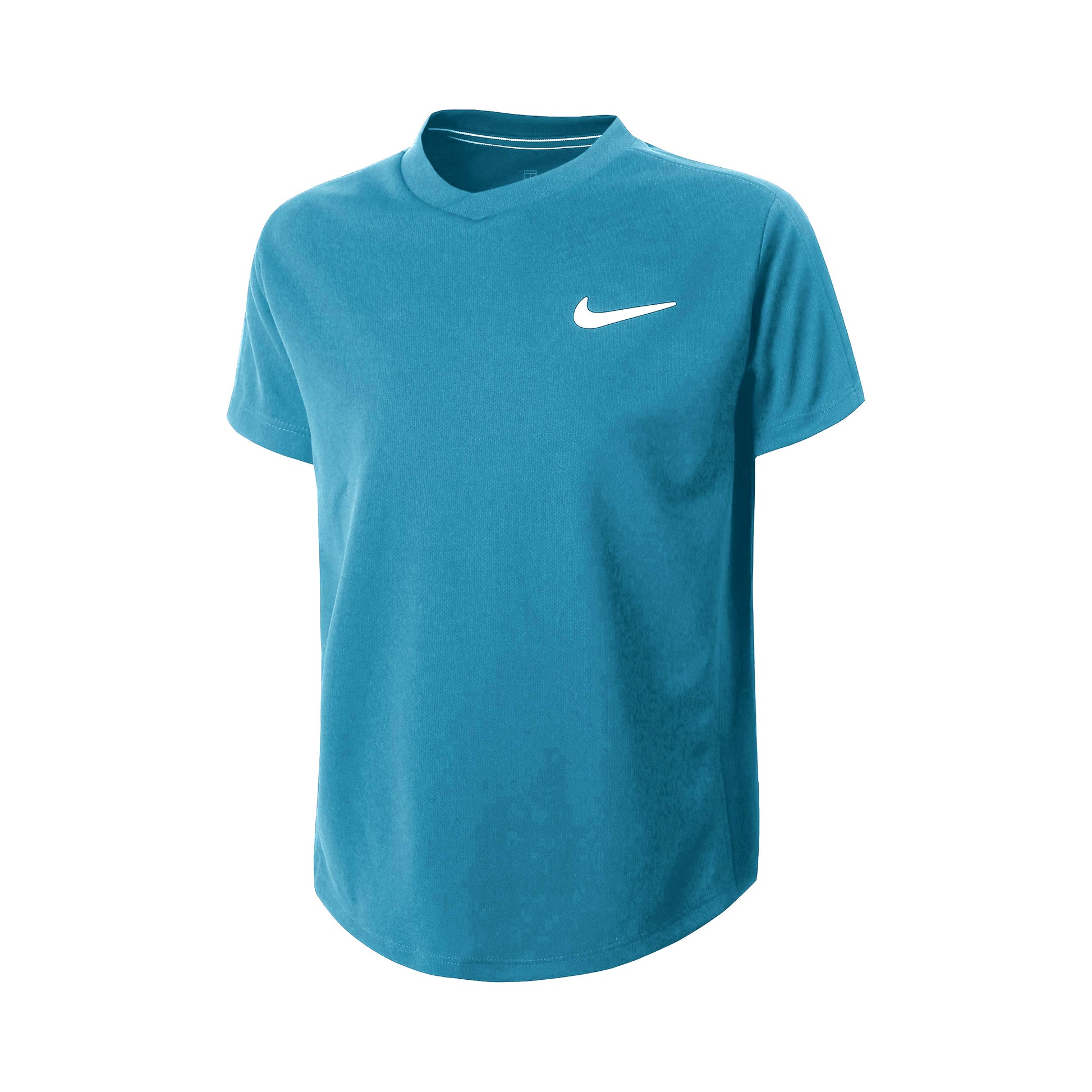 Nike Court Dri-Fit Maglietta Ragazzi - color petrolio,