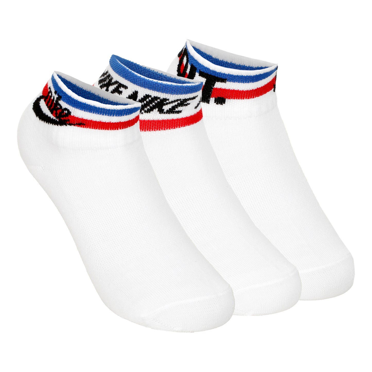 Nike Ankle Essential Calzini da tennis Confezione da 3 Unisex - bianco, multicolore
