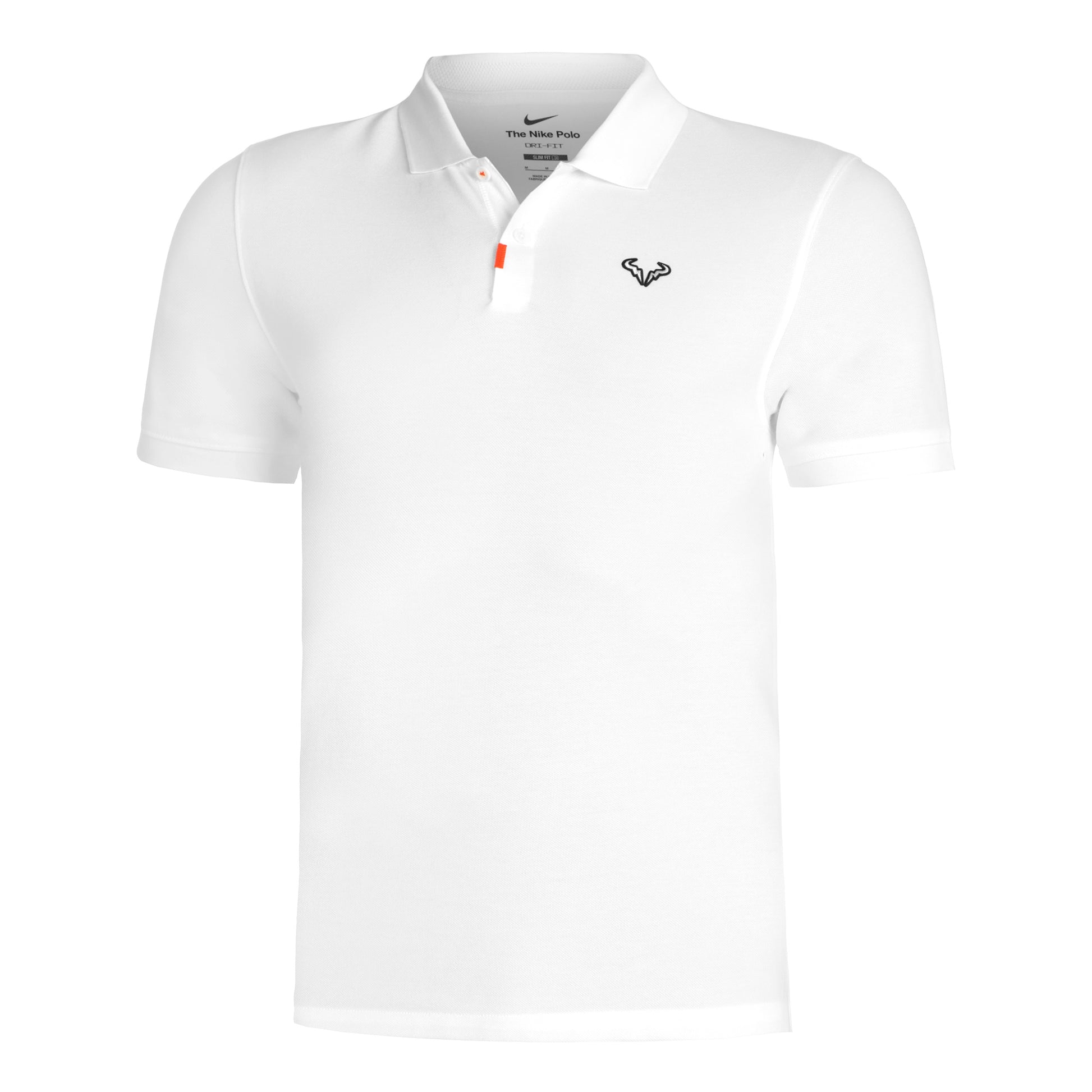 Nike Dri-Fit RAFA Slim Polo Uomini - bianco, nero