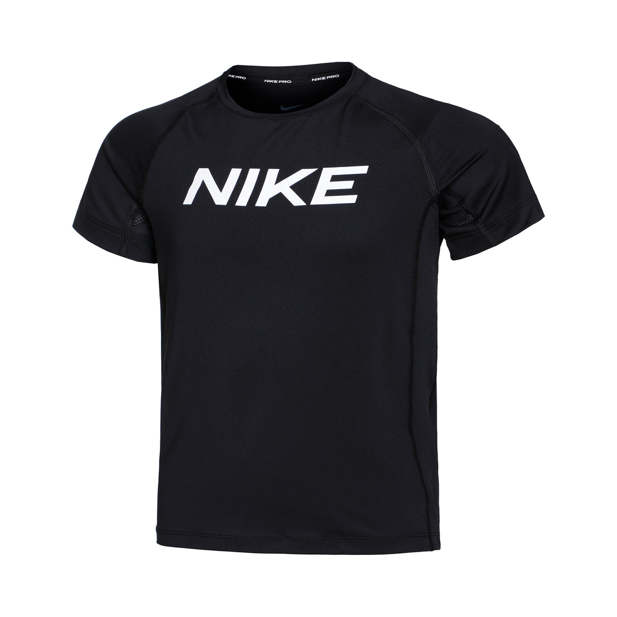 Nike Dri-Fit Pro Maglietta Ragazzi-Nero,Bianco