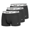 Everyday Cotton Strech Boxer Trunk Boxer Confezione Da 3 Uomini-Nero,Bianco