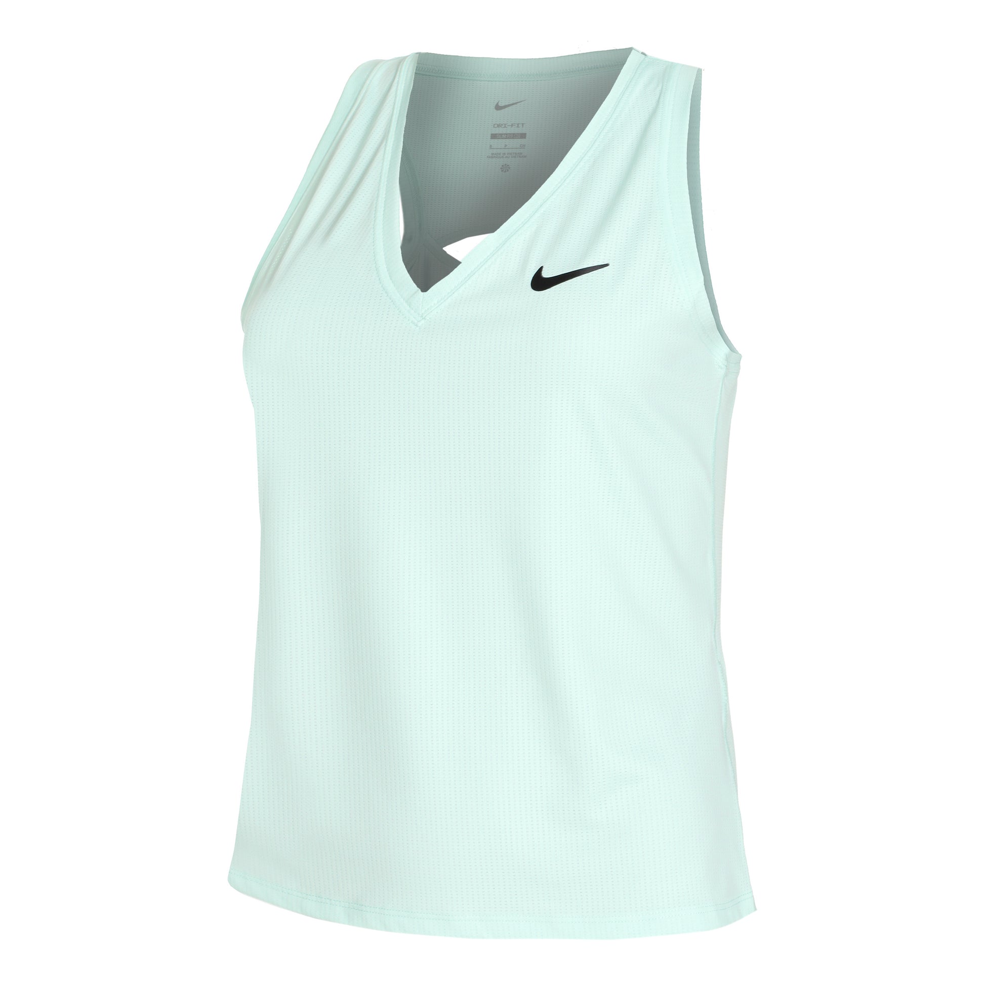 Nike Dri-Fit Victory Court Canottiera Donna - mint, nero