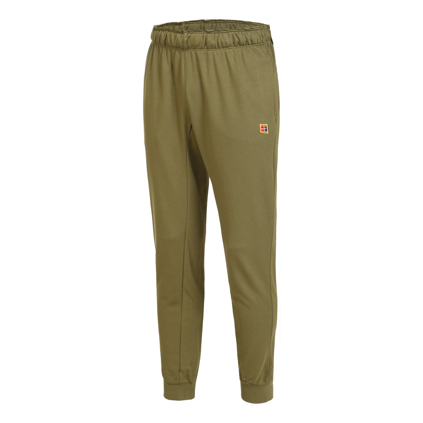 Nike Dri-Fit Court Heritage Fleece Pantalone da allenamento Uomini - oliva,