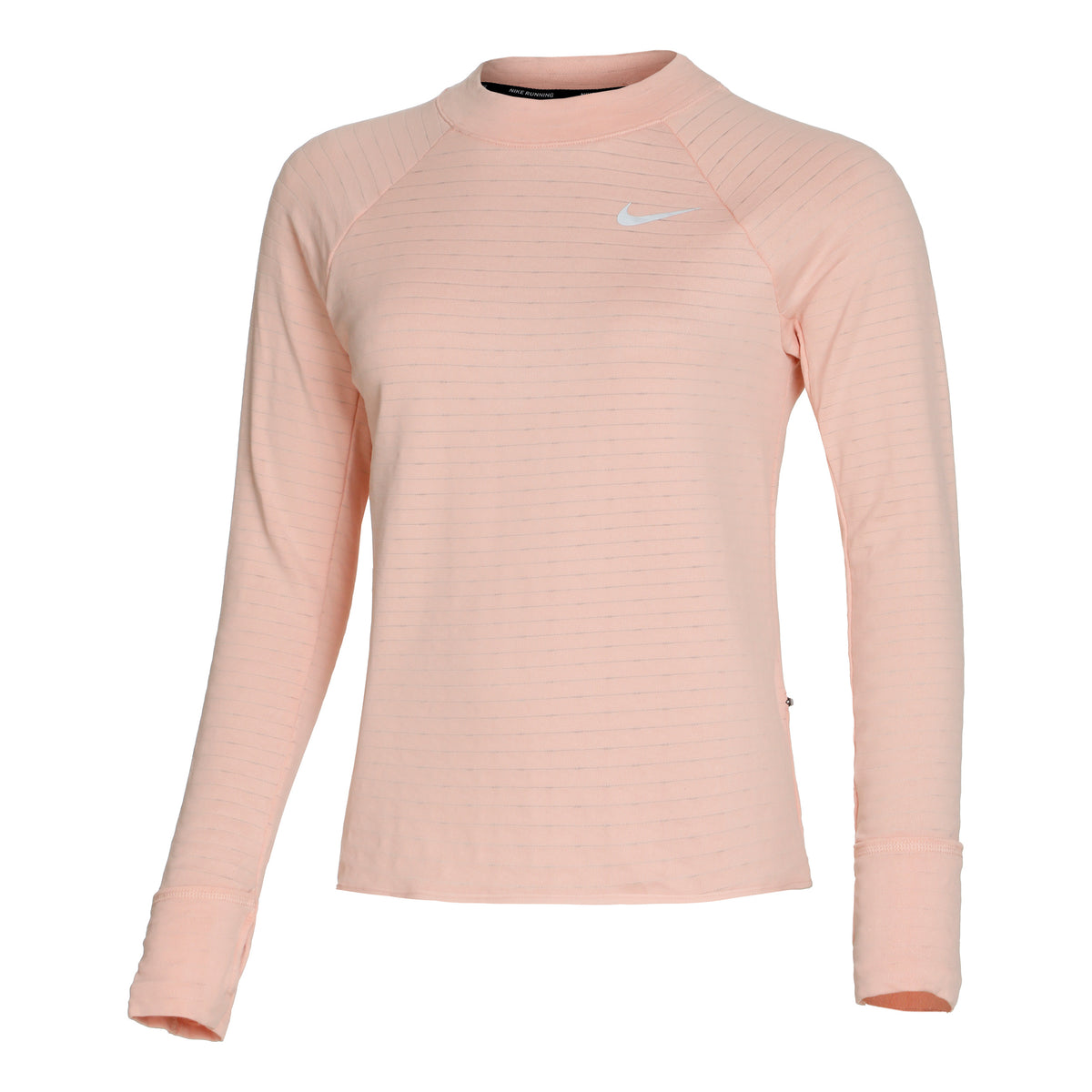 Nike Therma-Fit Element Crew Top da corsa Donna - beige, grigio