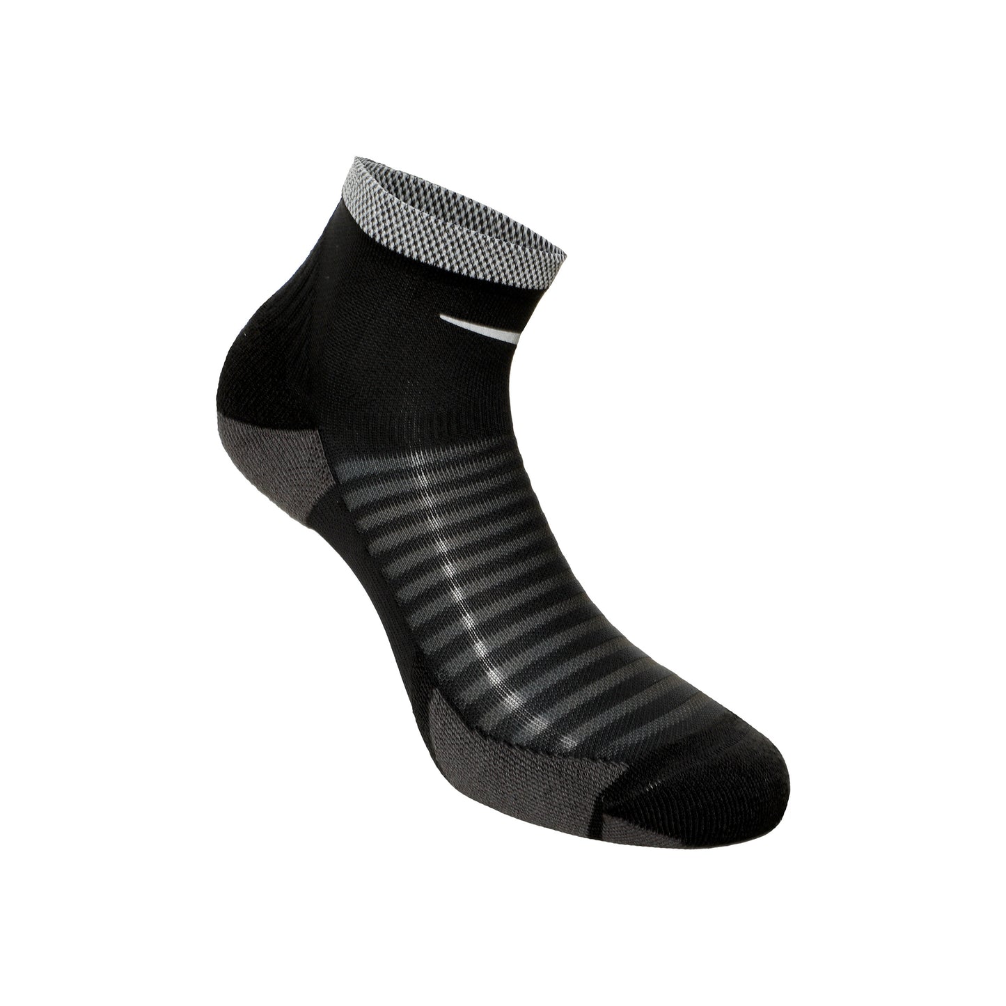 Nike Spark Cushioned Ankle Running Calze Da Corsa-Nero,Grigio