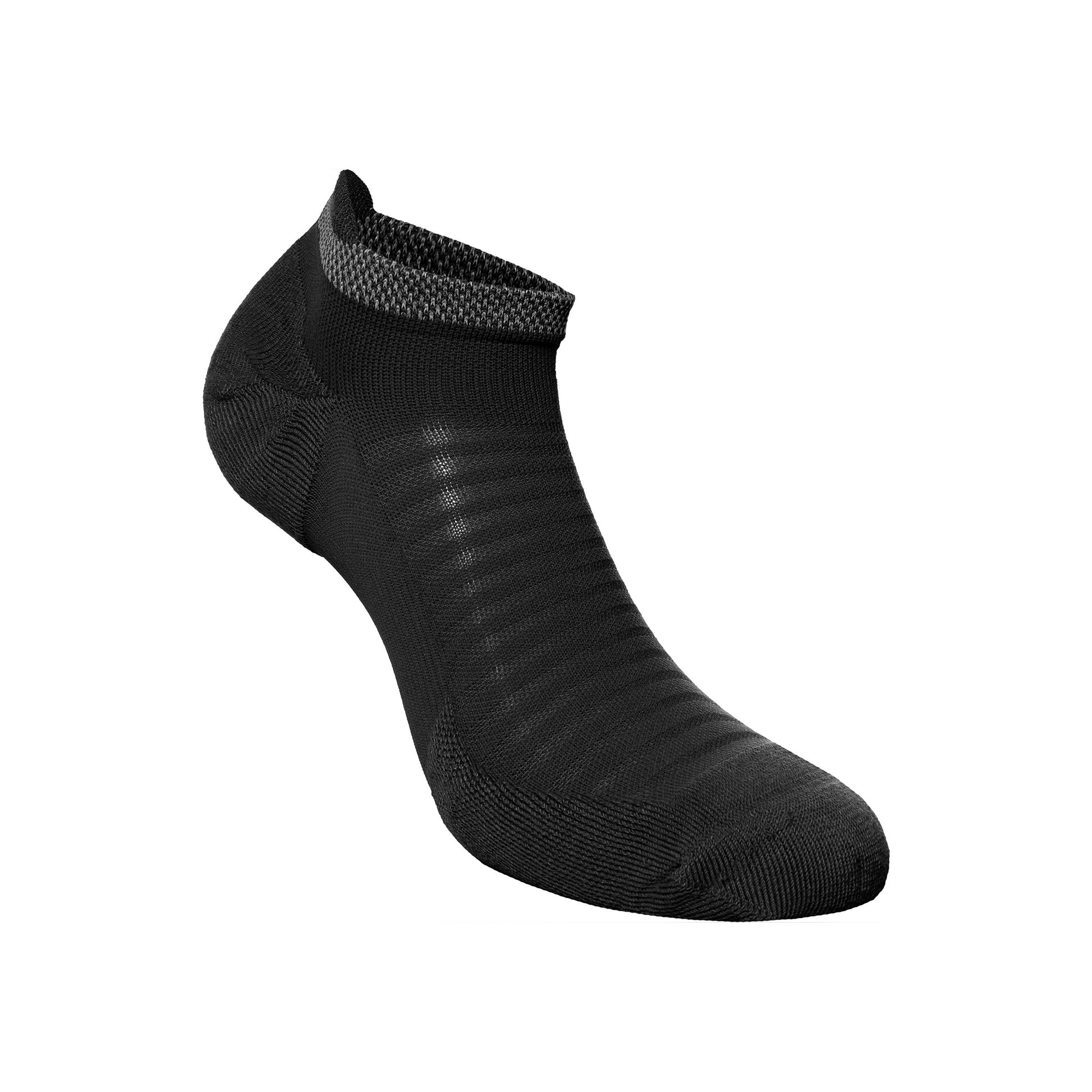 Nike Spark Lightweight No-Show Running Calze Da Corsa-Nero,Grigio