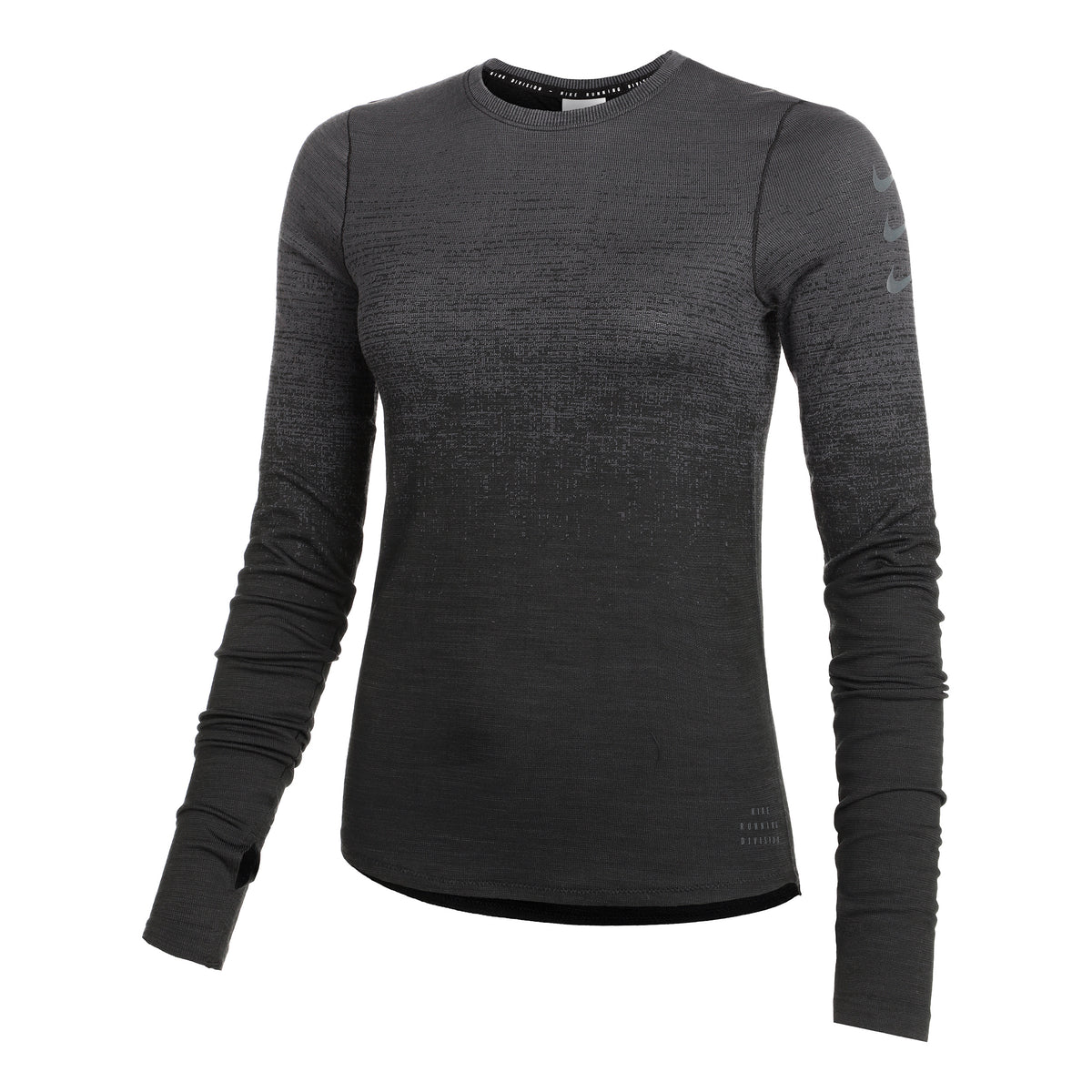 Nike Dri-Fit Run Division Top da corsa Donna - grigio, nero