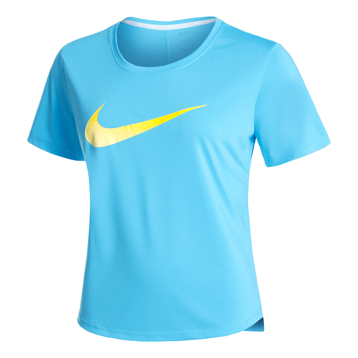Nike Dri-Fit One Swoosh HBR Camicia da corsa Donna - turchese,