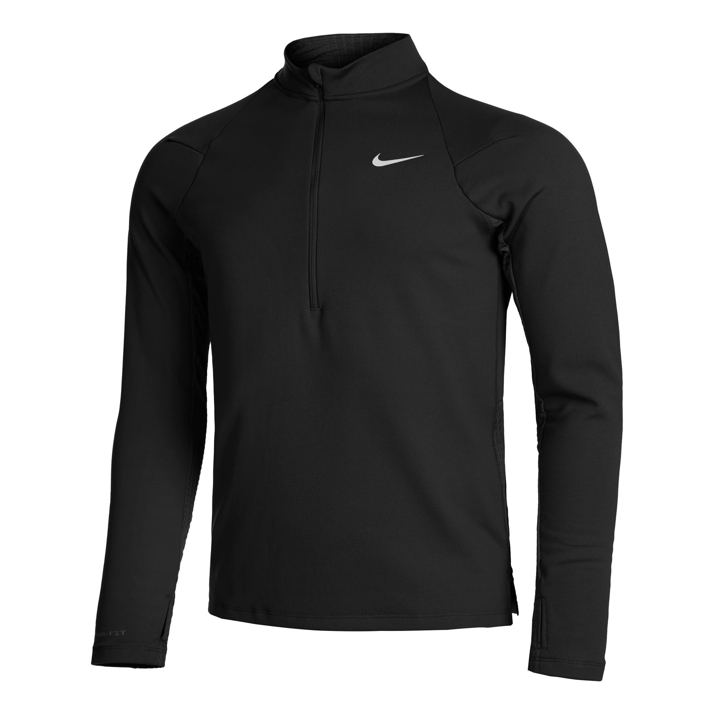 Nike TF RDVN Element Half-Zip Top da corsa Uomini - nero, grigio