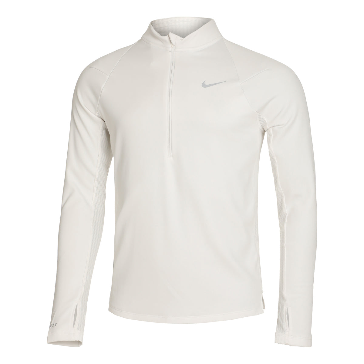 Nike TF RDVN Element Half-Zip Top da corsa Uomini - beige, grigio