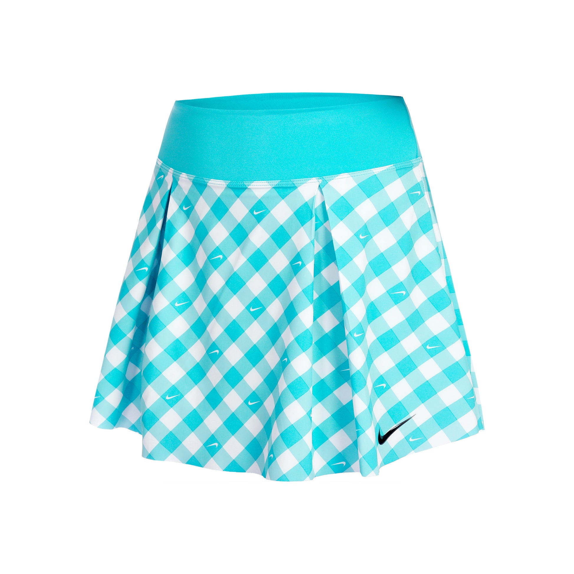Nike Dri-Fit Club Regular Print Gonna Donna - blu chiaro, bianco