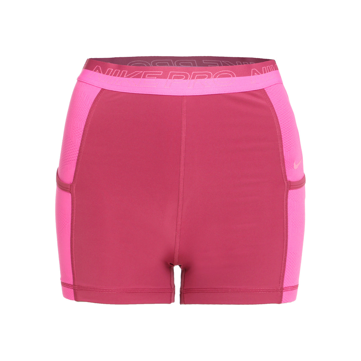 Nike Dri-Fit Performance 3in Pantaloncino attillato Donna - rosso, rosa