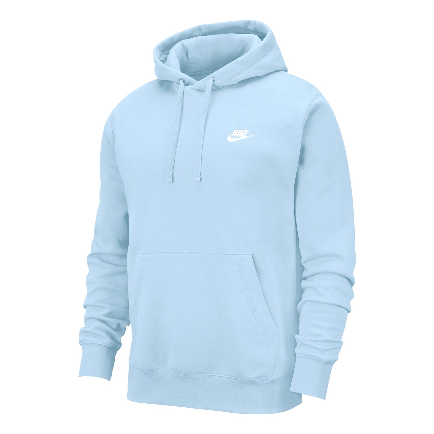Nike Sportswear Club Felpa con cappuccio Uomini - blu chiaro,