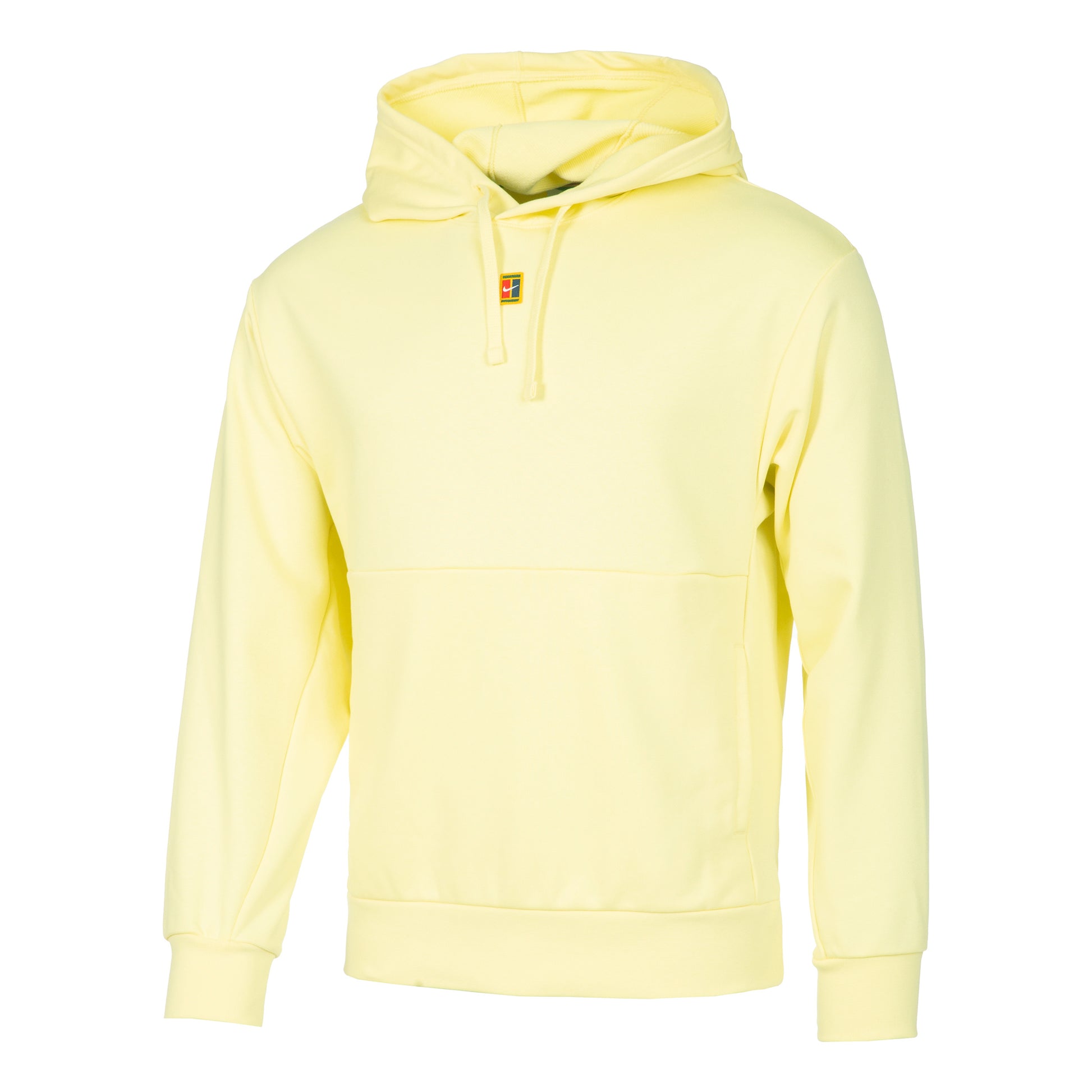 Nike Dri-Fit Court Heritage Fleece Felpa con cappuccio Uomini - giallo,