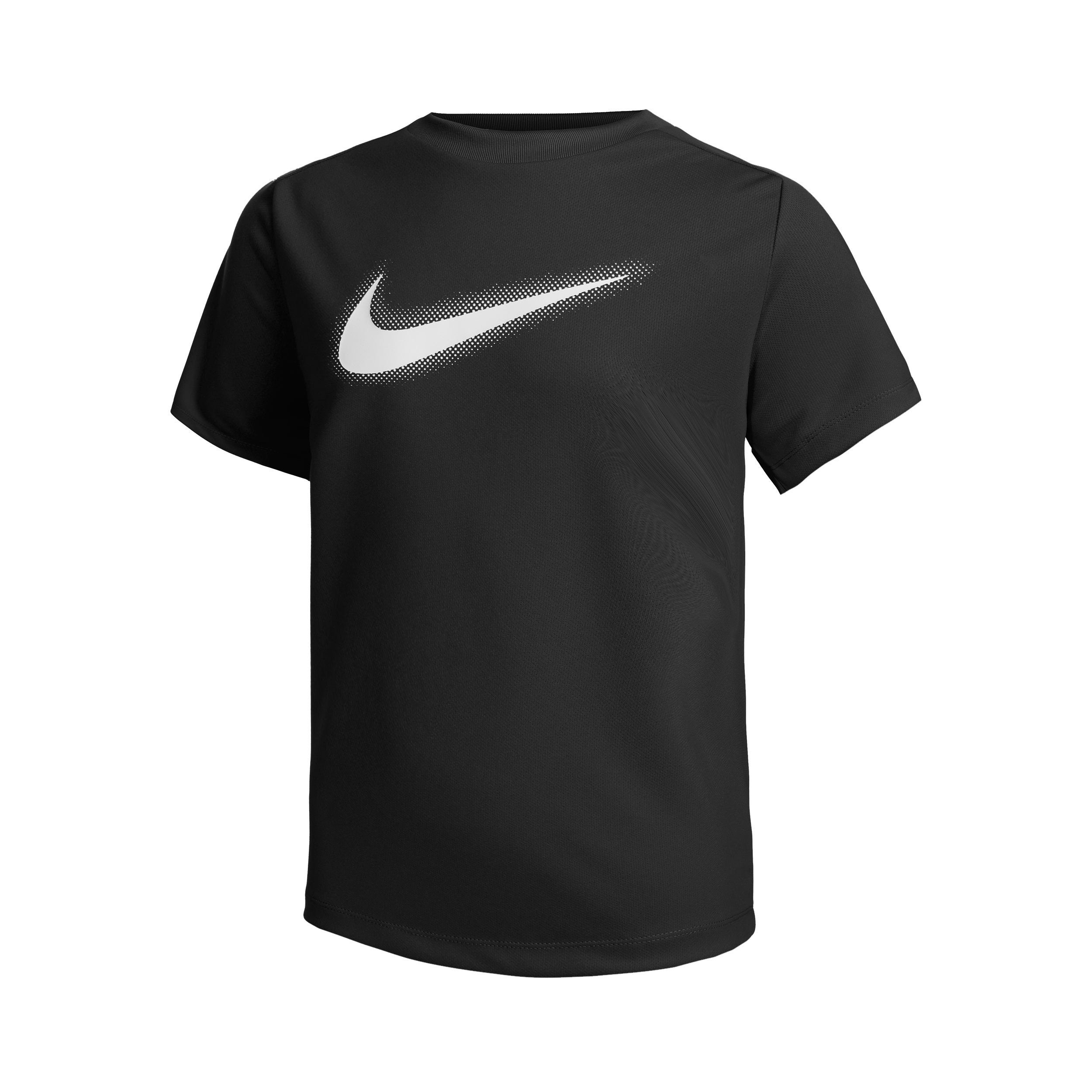Nike Dri-Fit Graphic Maglietta Ragazzi-Nero,Bianco