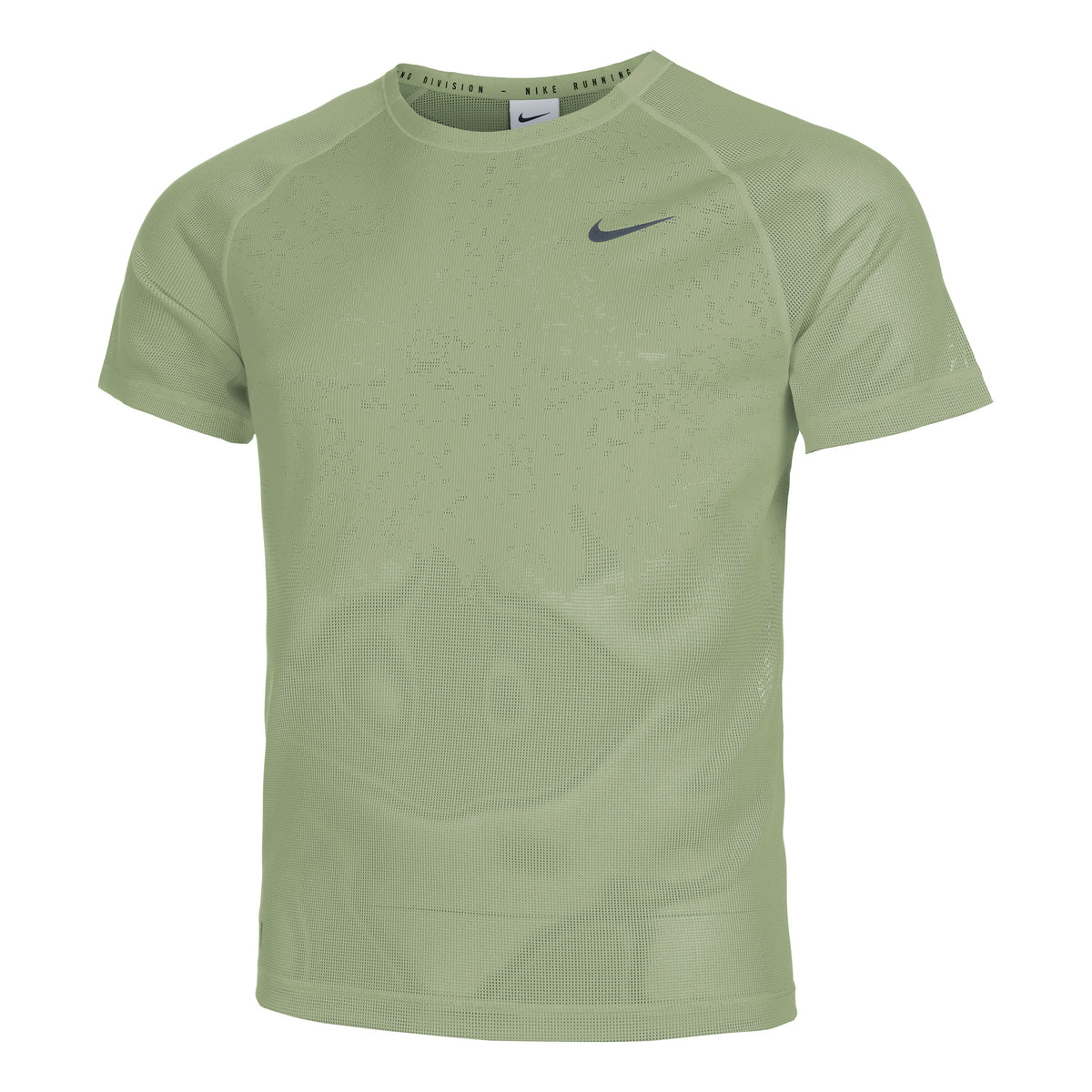 Nike Dri-Fit Run Division Techknit Camicia da corsa Uomini - verde,