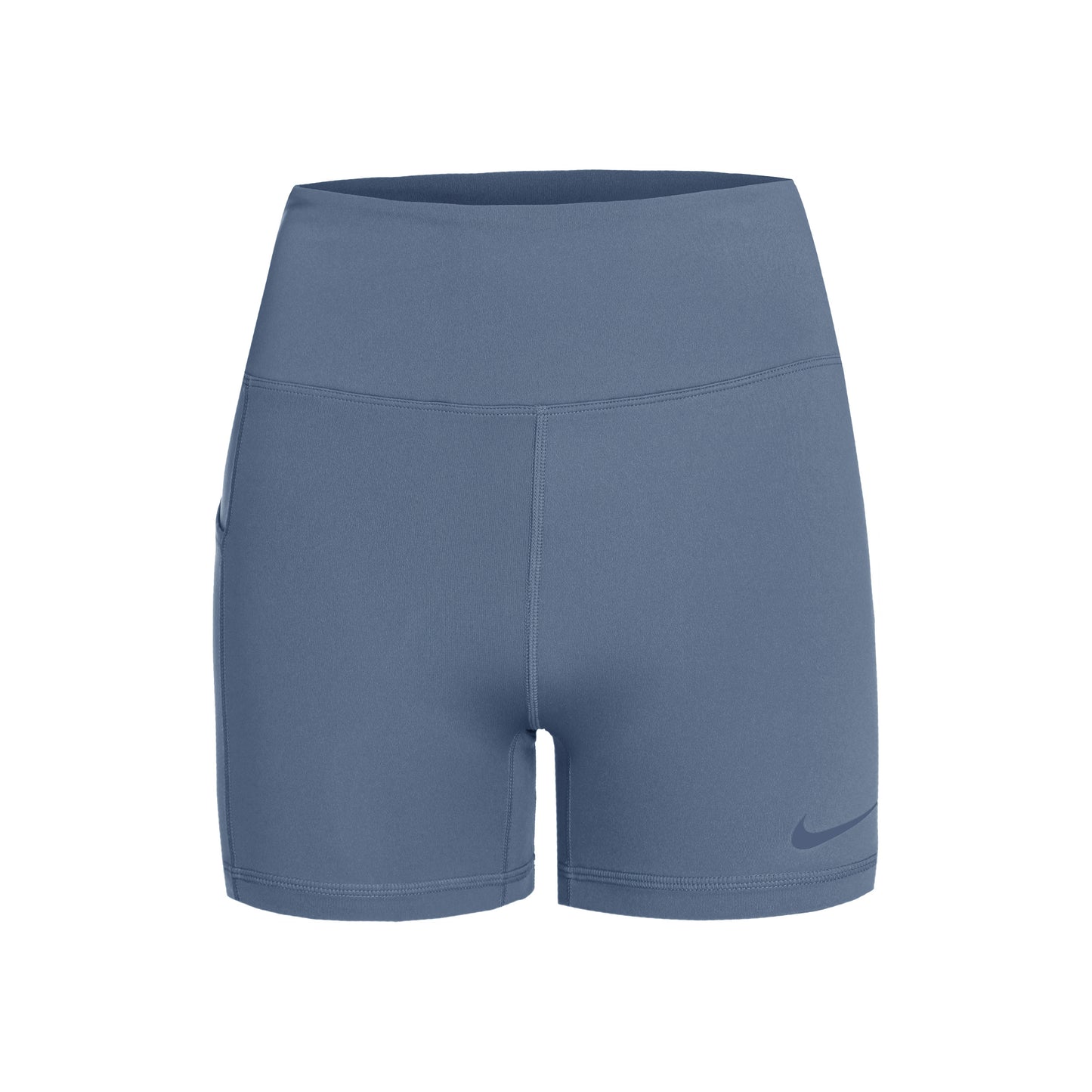Nike Dri-Fit Heritage 4in Pantaloncino attillato Donna - grigio-blu,