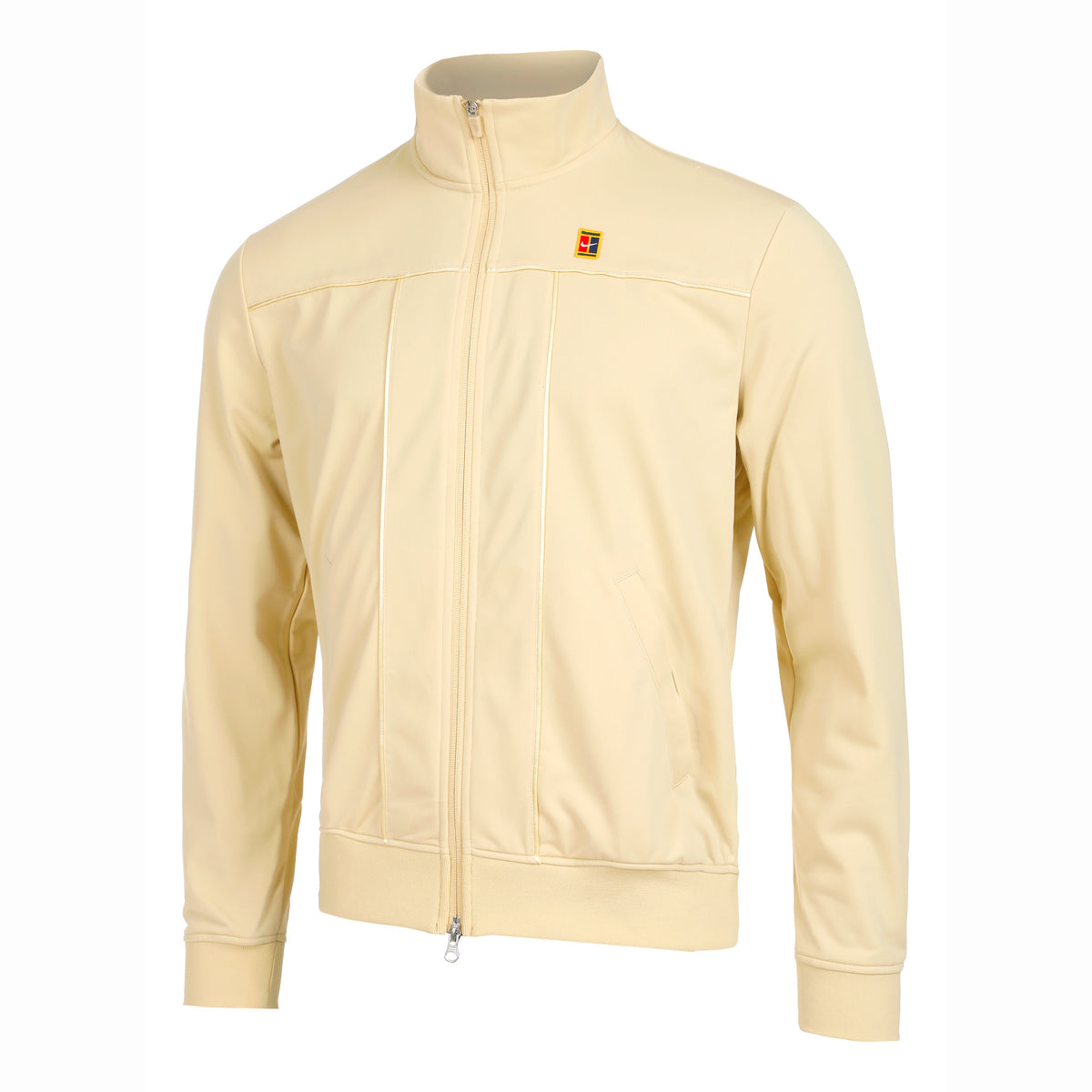Nike Court Heritage Suit Giacca da allenamento Uomini - giallo,