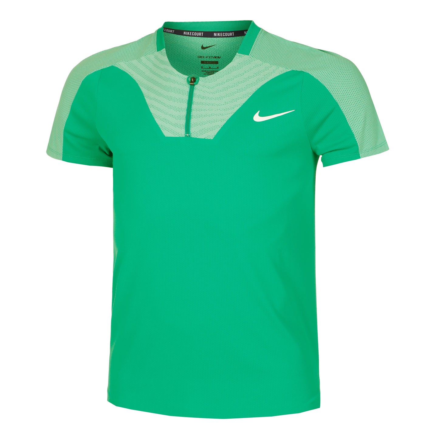 Nike Dri-Fit Court Slim UL RG Polo Uomini - verde, mint