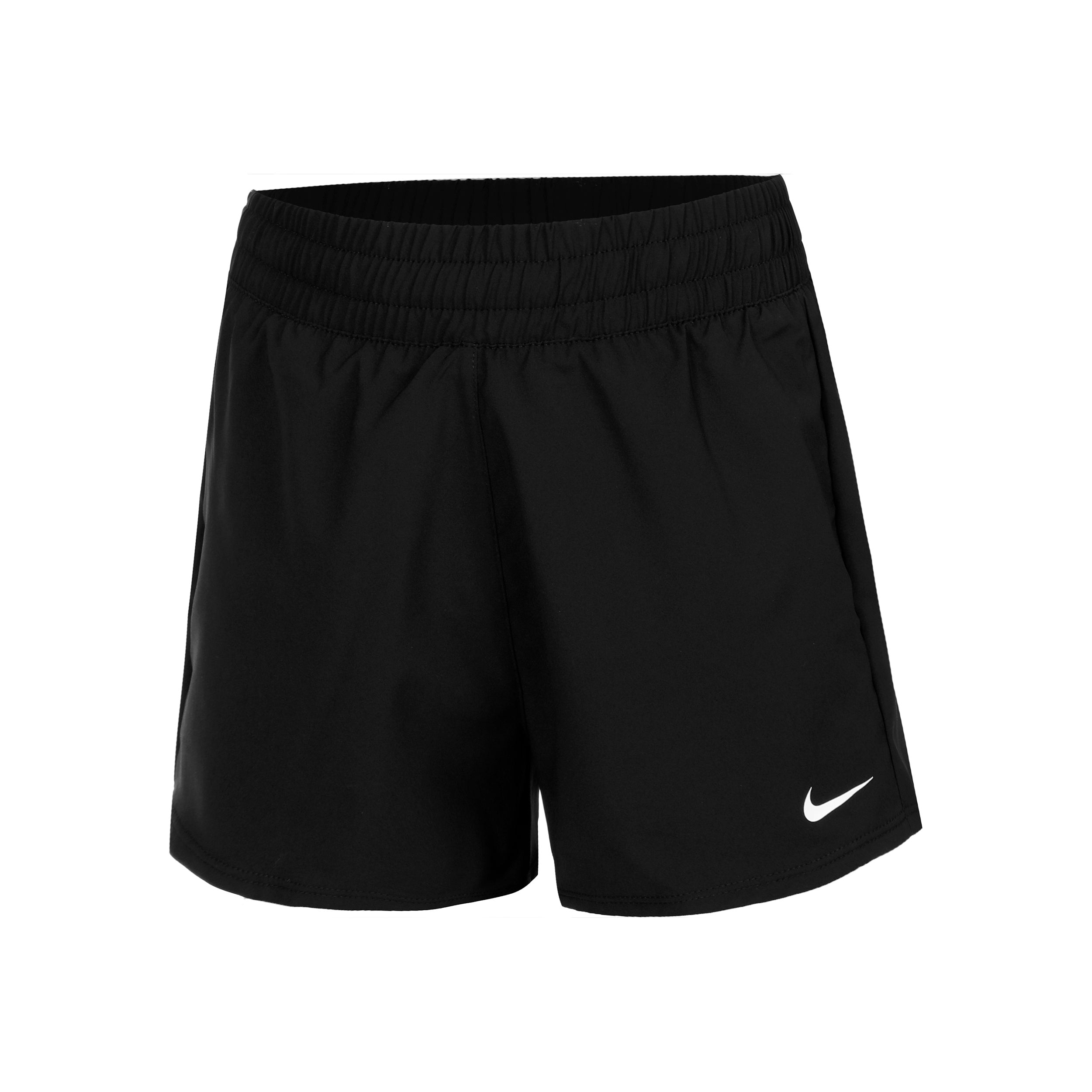 Nike Dri-Fit Big Kids High Waisted Woven Pantaloncini Ragazze-Nero