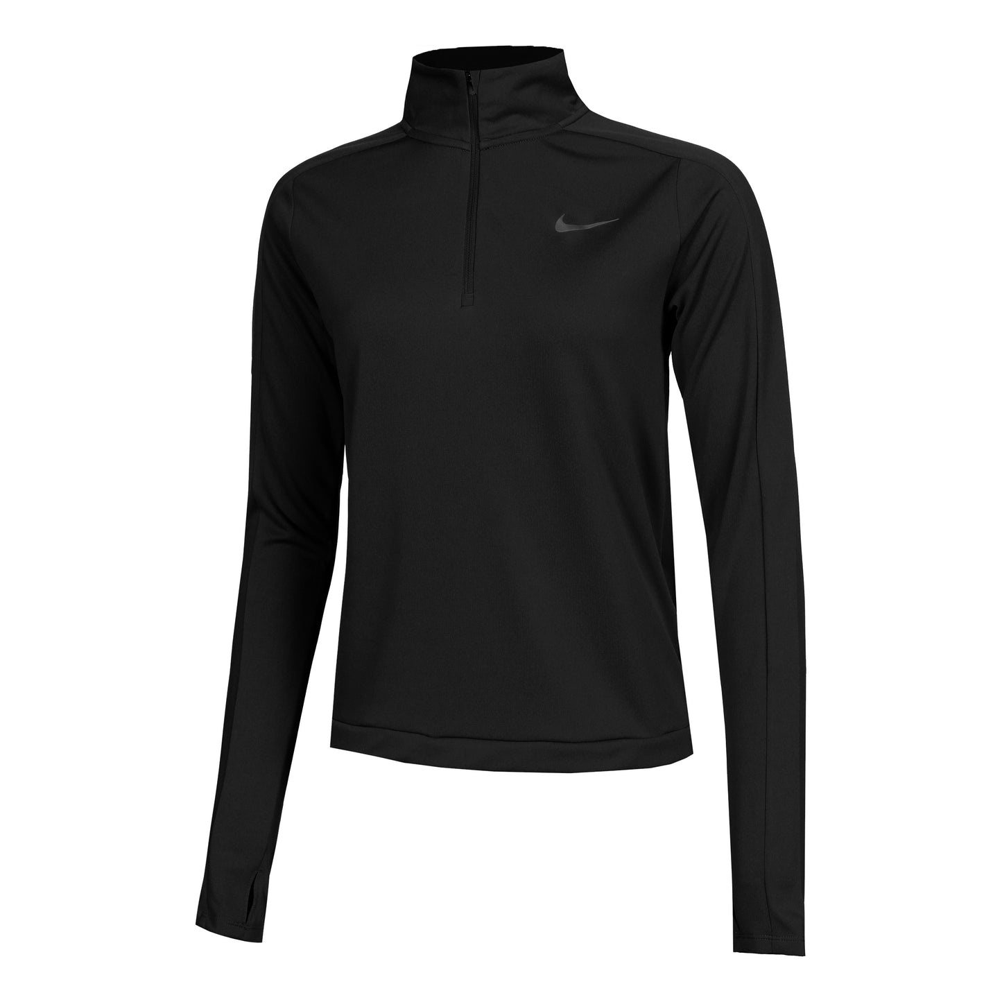 Nike Dri-Fit Pacer 1/4-Zip Manica Lunga Donna-Nero