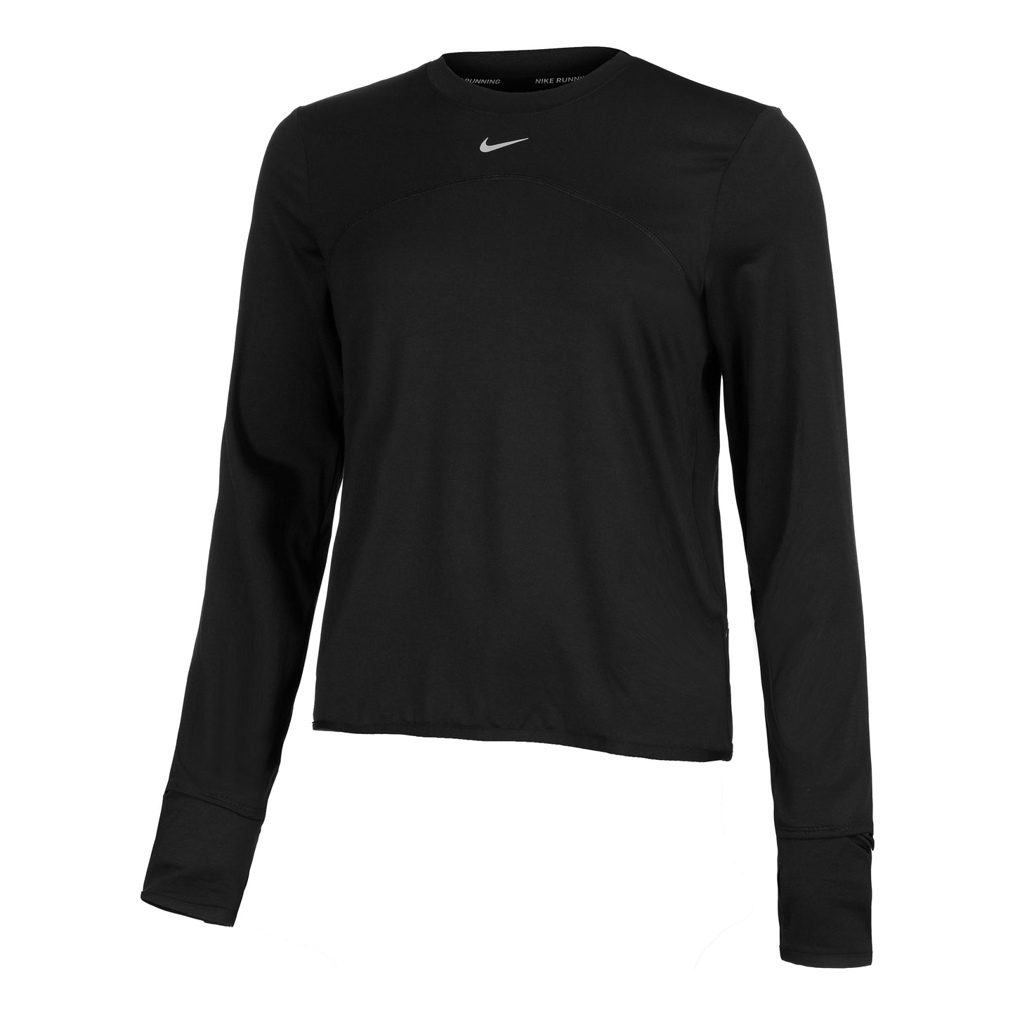Nike Dri-Fit Swift Element UV Crew-Neck Top Da Corsa Donna-Nero