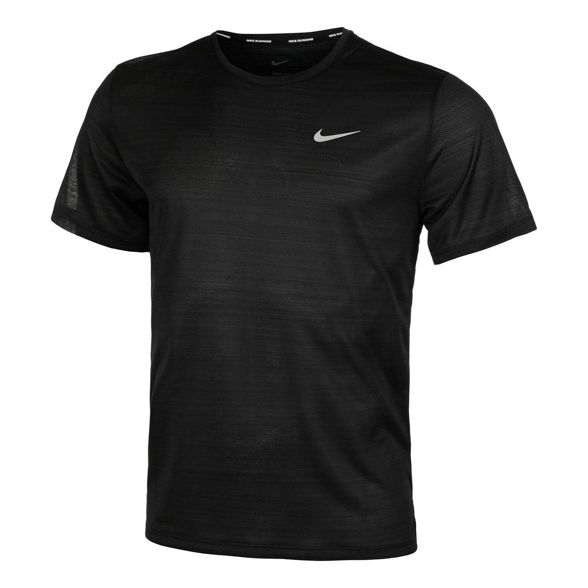 Nike Dri-Fit Dri-Fit Breathe Miler Camicia da corsa Uomini - nero,