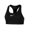 Swoosh Medium Reggiseni Sportivi Donna-Nero