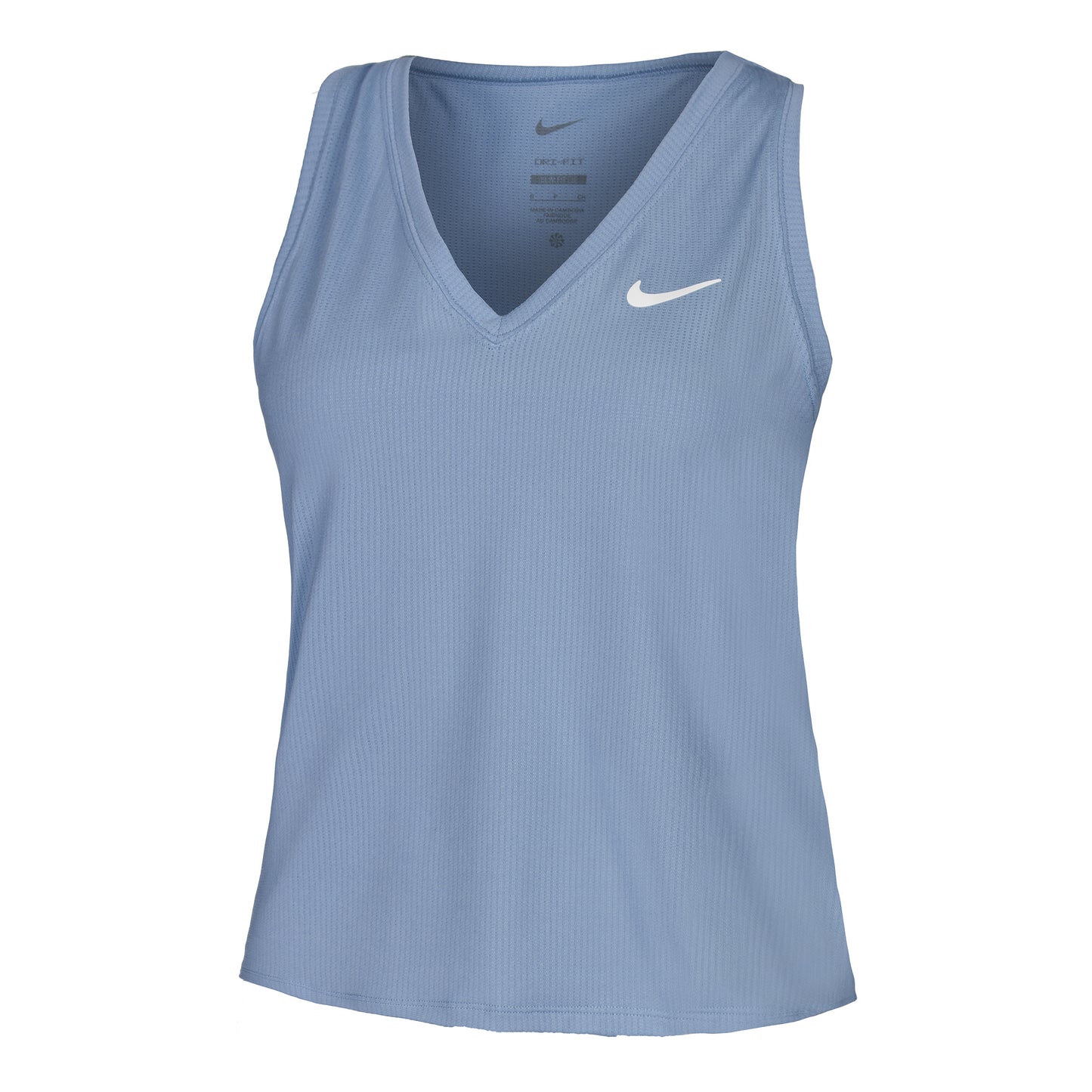 Nike Dri-Fit Victory Court Canottiera Donna - grigio-blu,