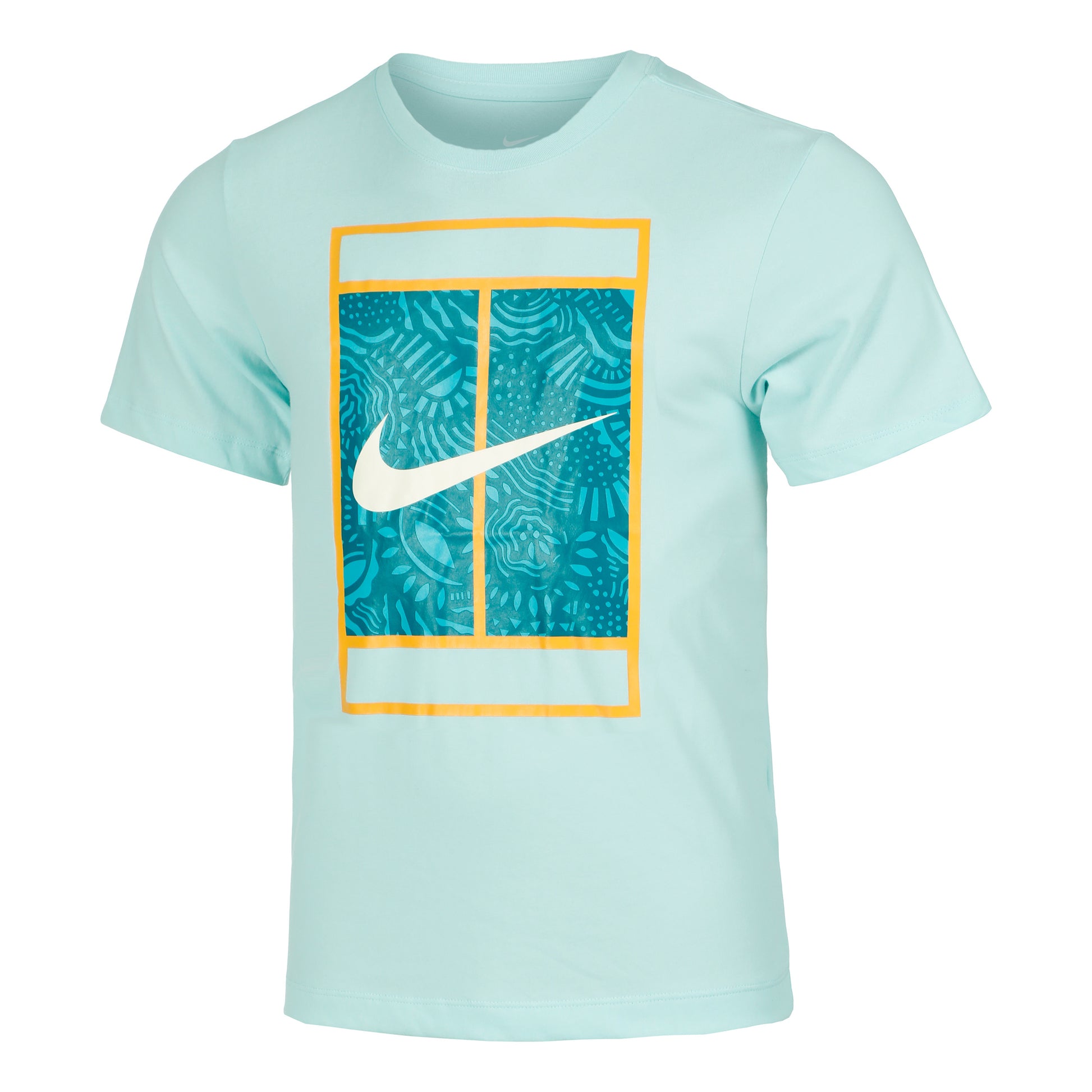 Nike Dri-Fit Court Maglietta Uomini - mint, multicolore