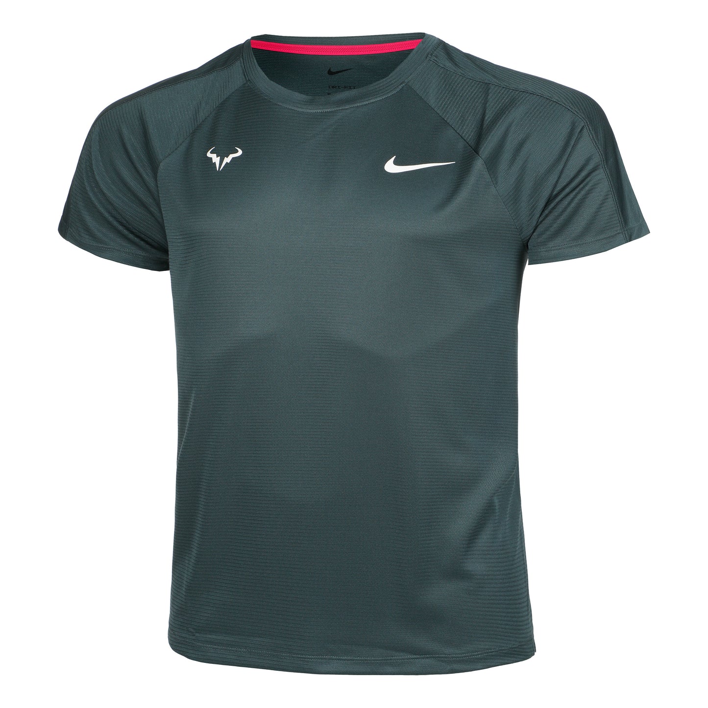 Nike Dri-Fit RAFA MNK Challenger Maglietta Uomini - verde scuro,