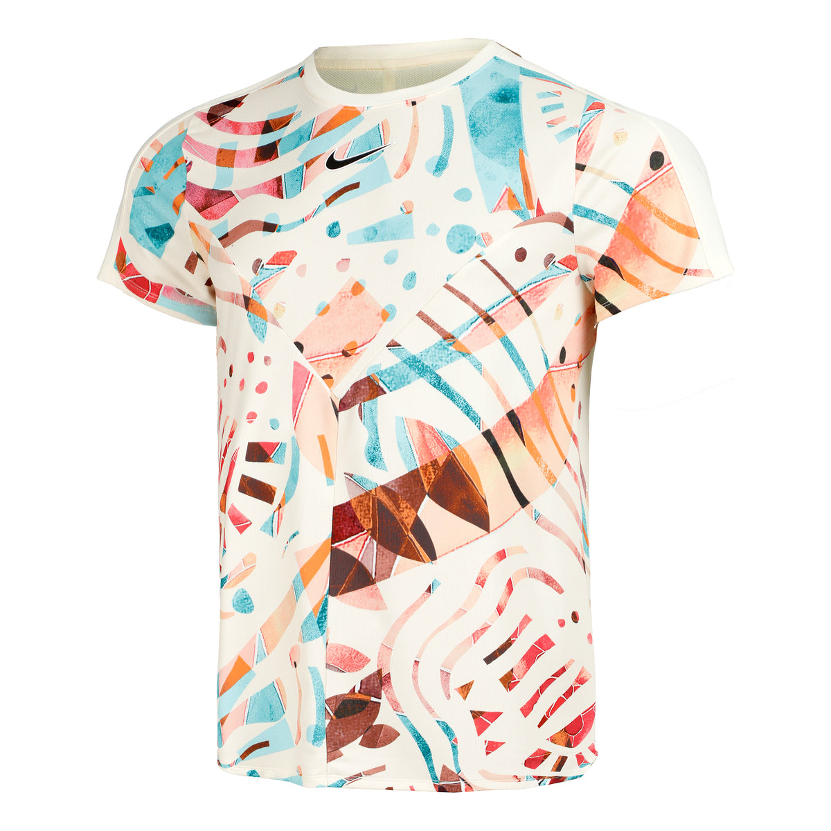 Nike Dri-Fit Court Slam Maglietta Uomini - bianco, multicolore