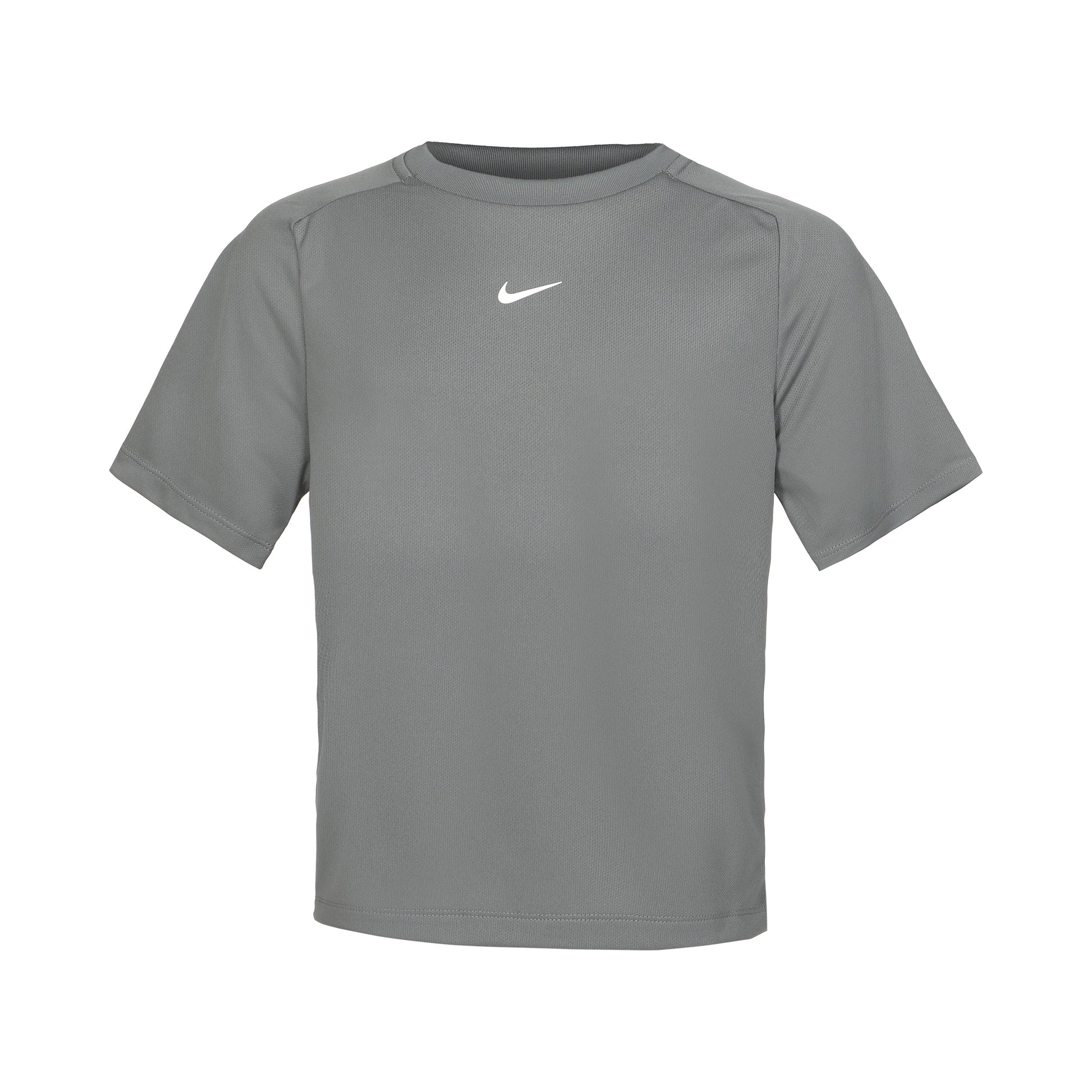 Nike Dri-Fit Multi Maglietta Ragazzi-Grigio