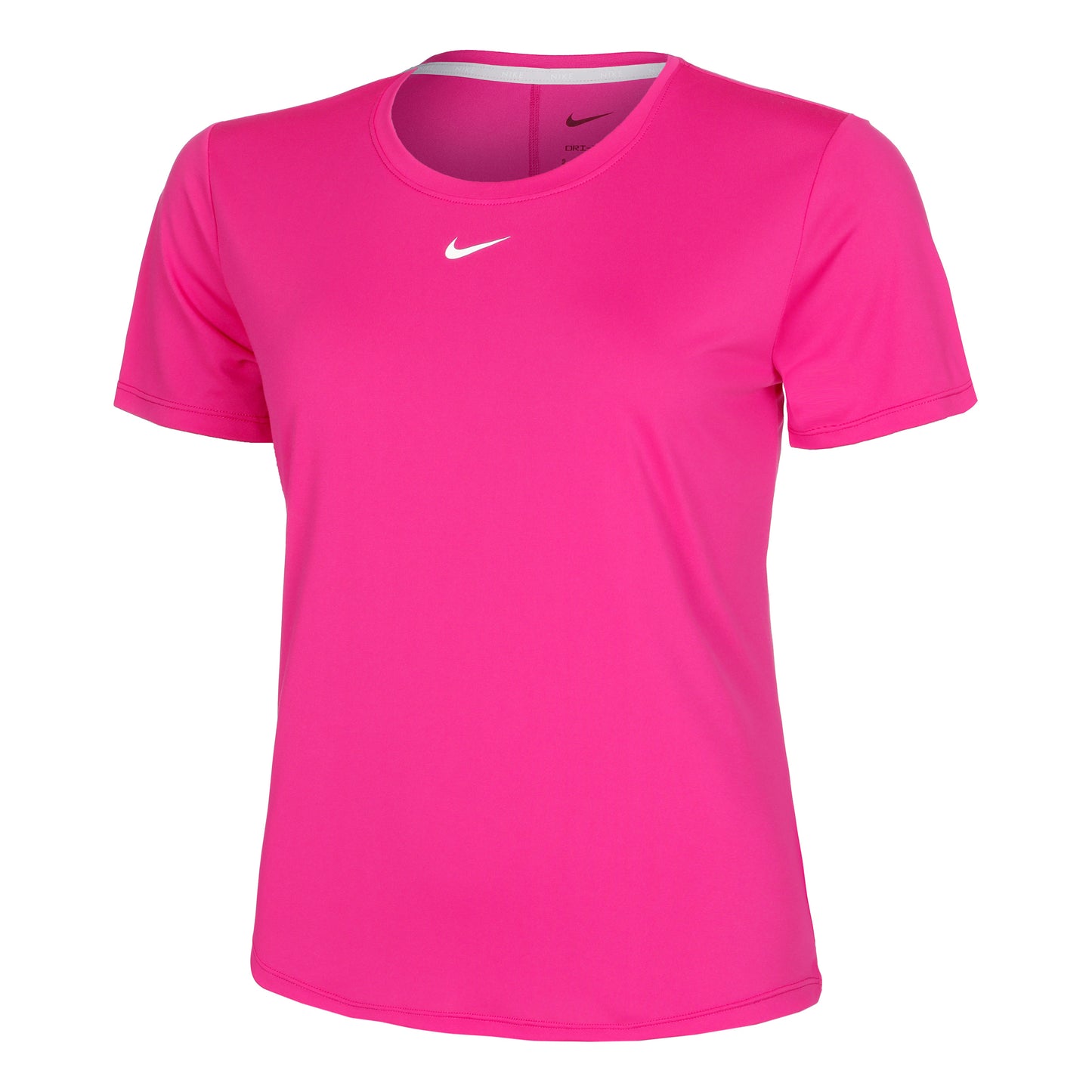Nike Dri-Fit One STD Maglietta Donna - rosa, bianco