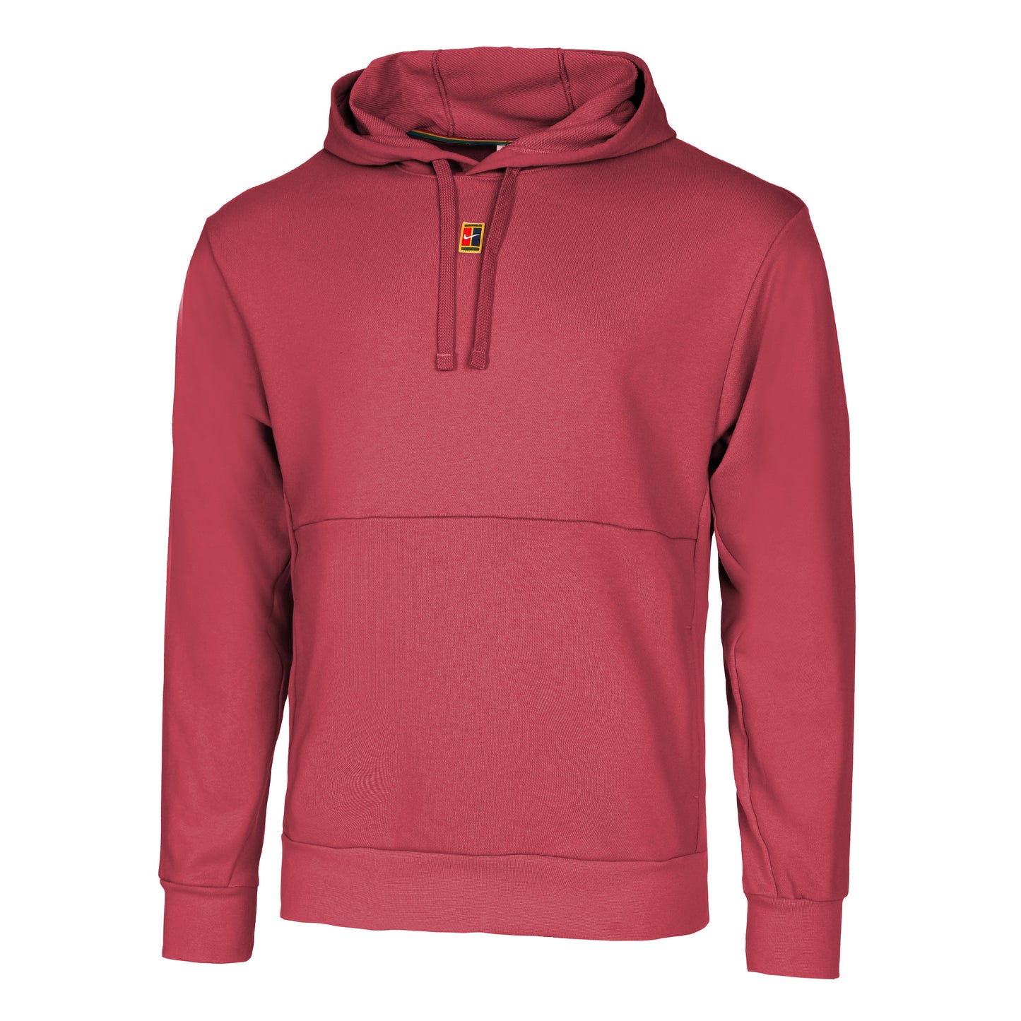 Nike Dri-Fit Court Heritage Fleece Felpa con cappuccio Uomini - ruggine,