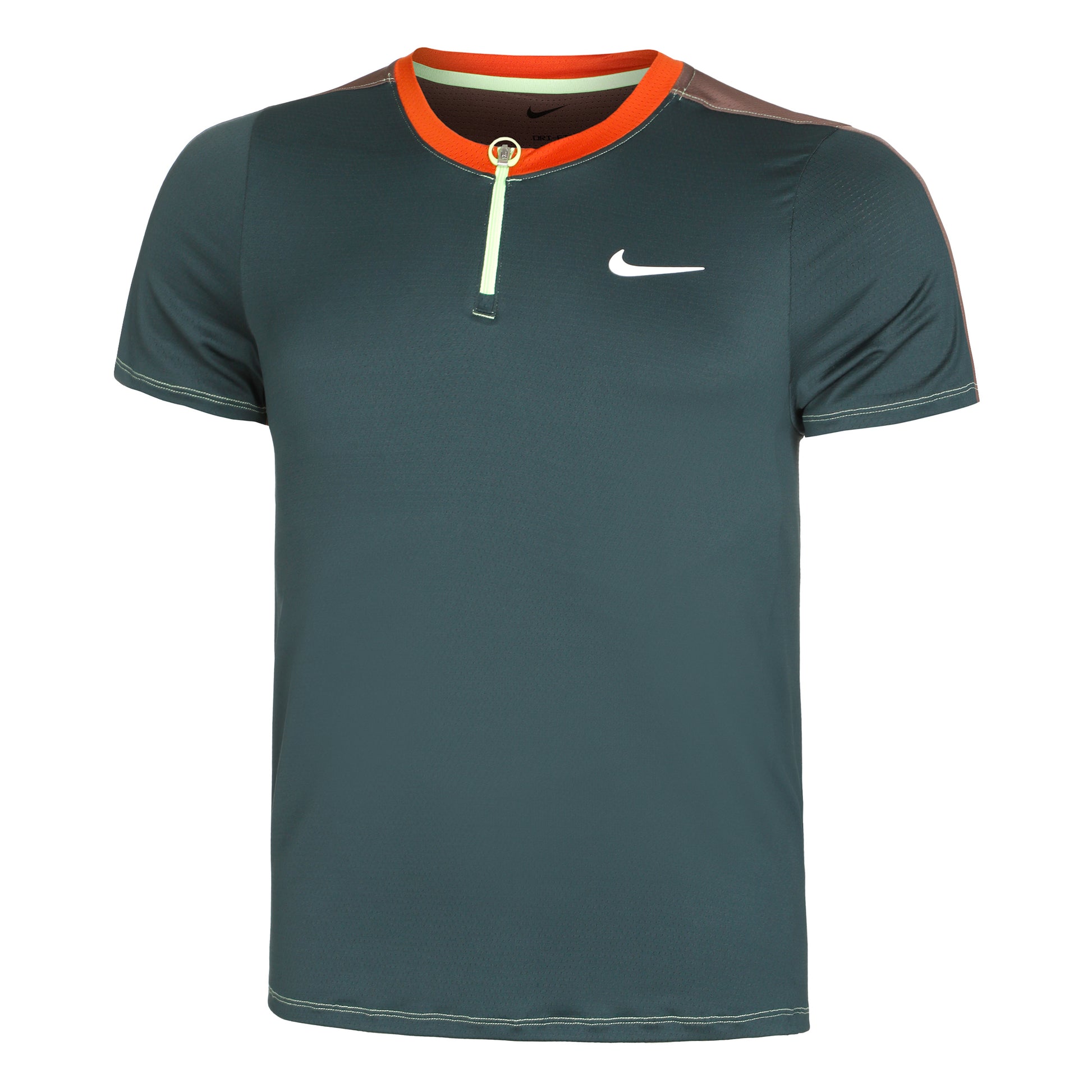 Nike Dri-Fit Court Polo Uomini - verde, multicolore